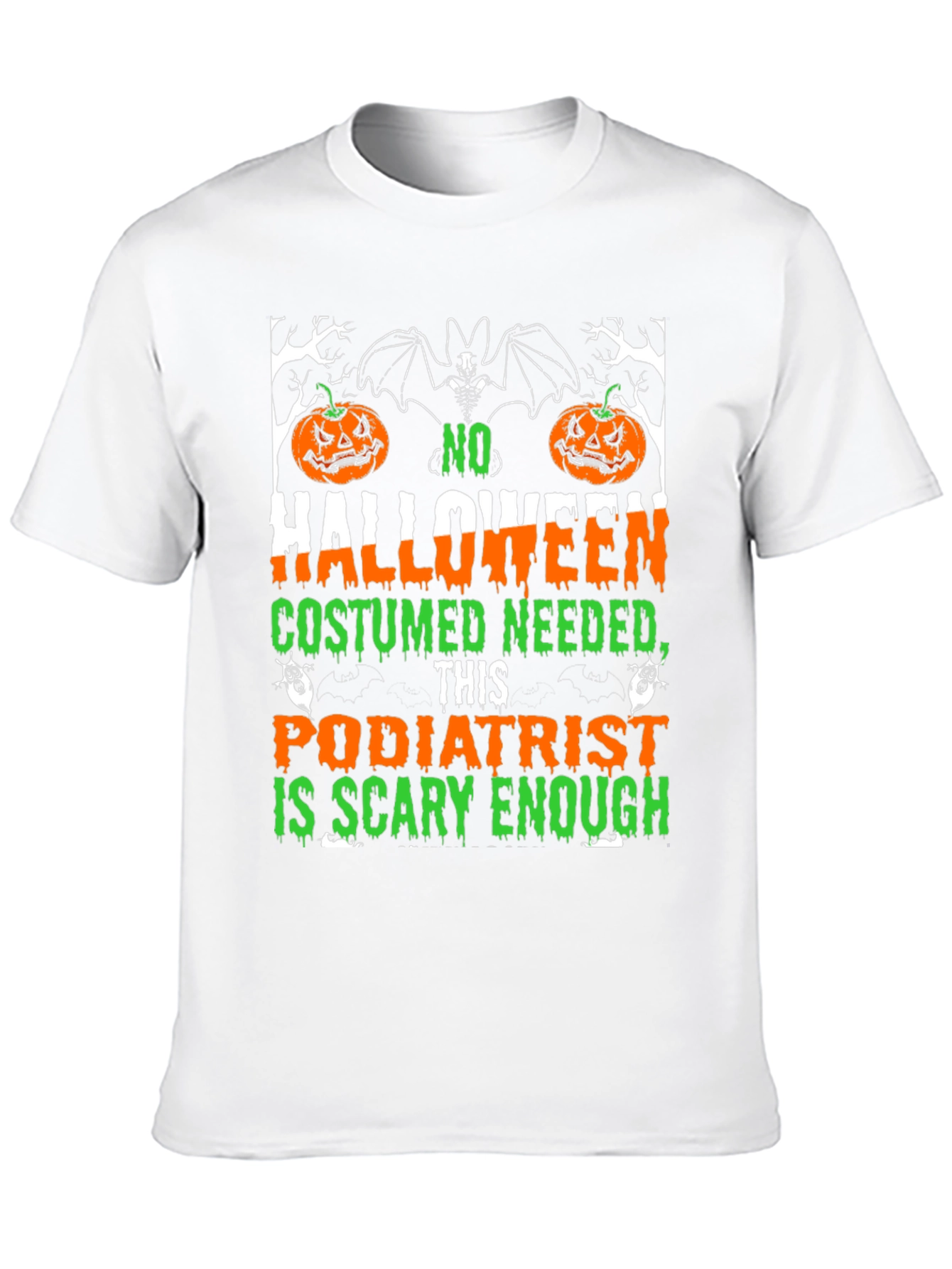 Scary Halloween Podiatrist T-Shirt