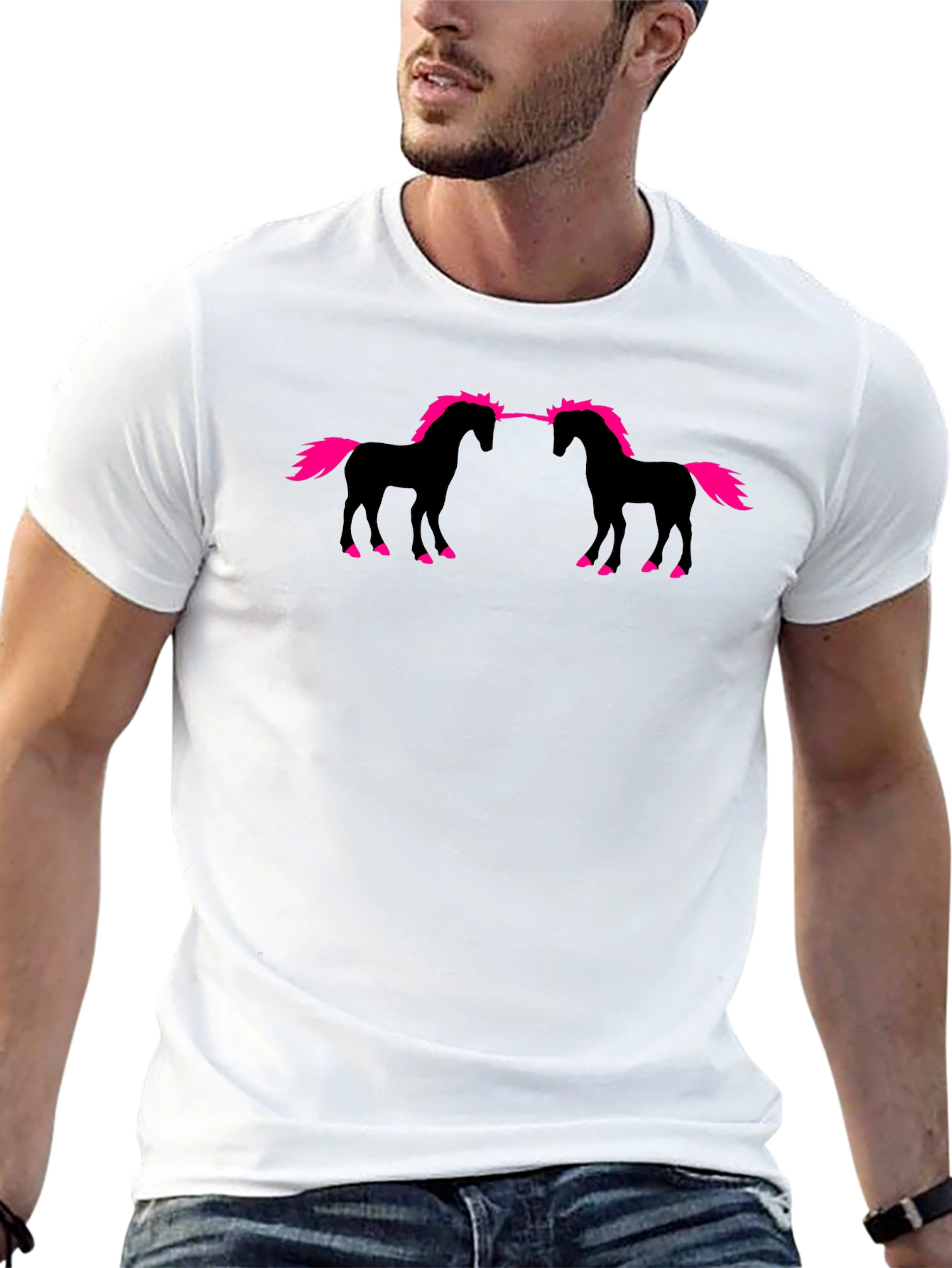 Unicorn Black T-Shirt