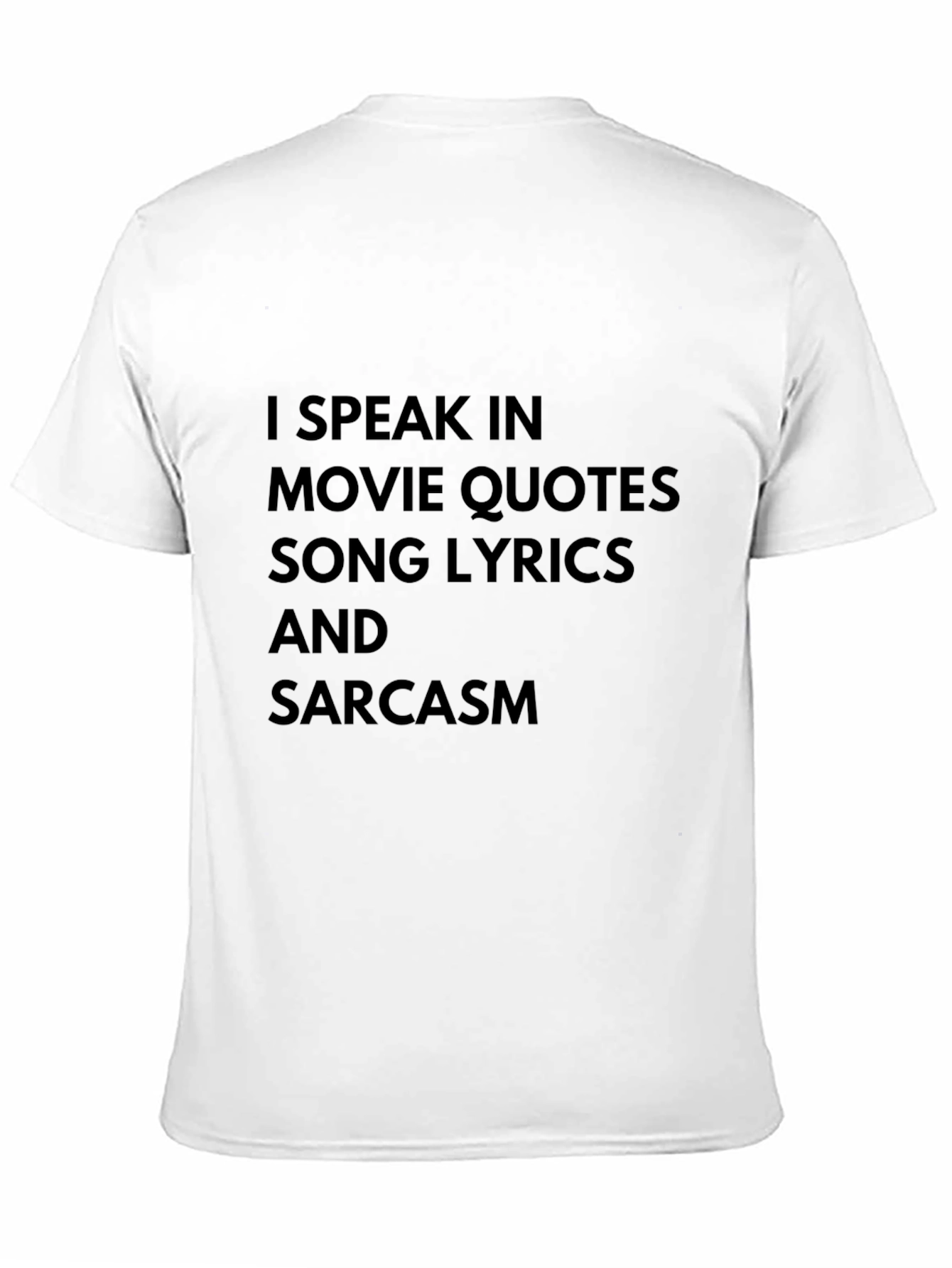 I Speak In Movie Quotes T-Shirt