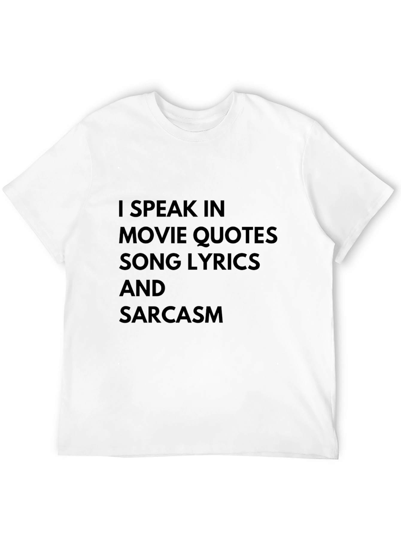 I Speak In Movie Quotes T-Shirt