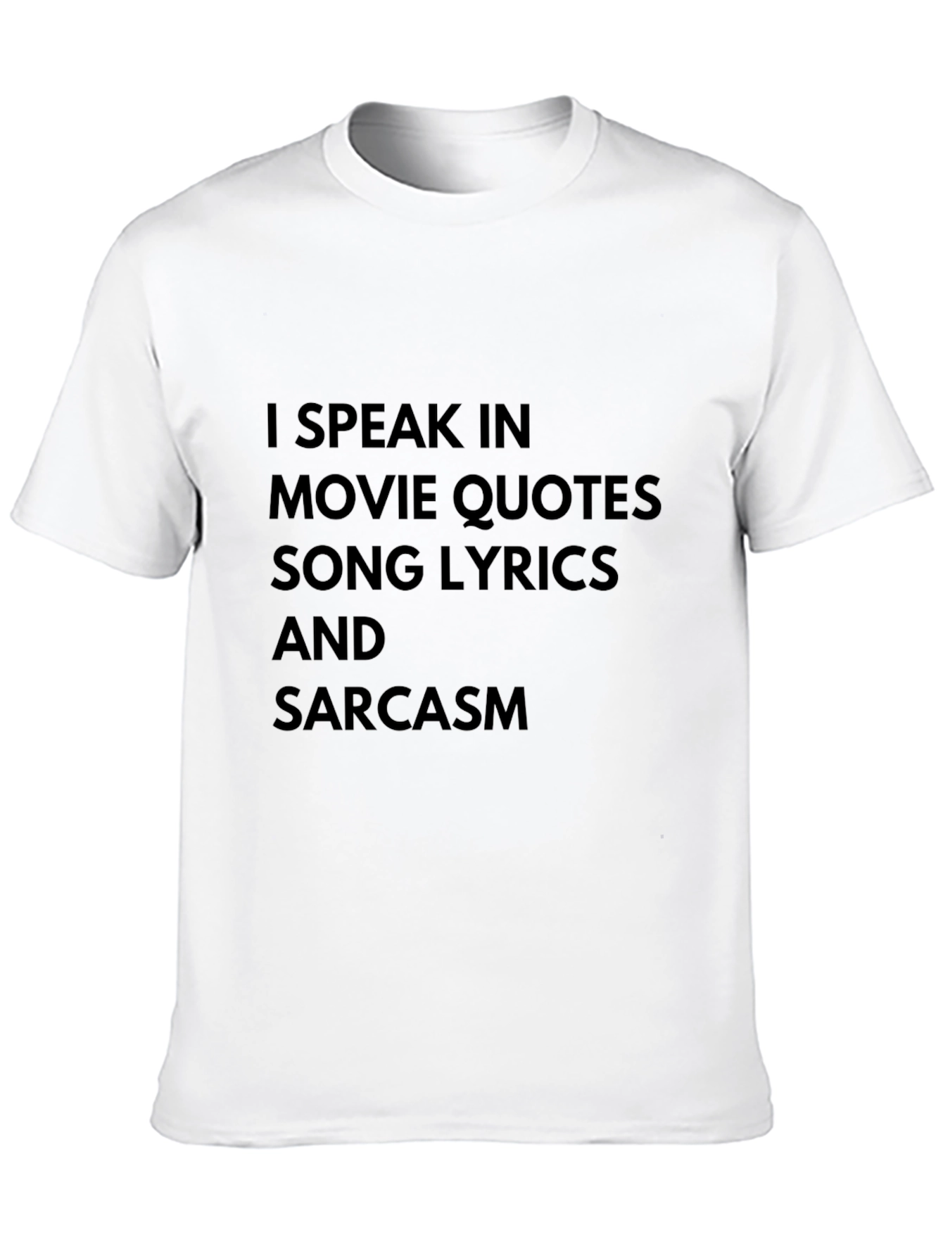 I Speak In Movie Quotes T-Shirt