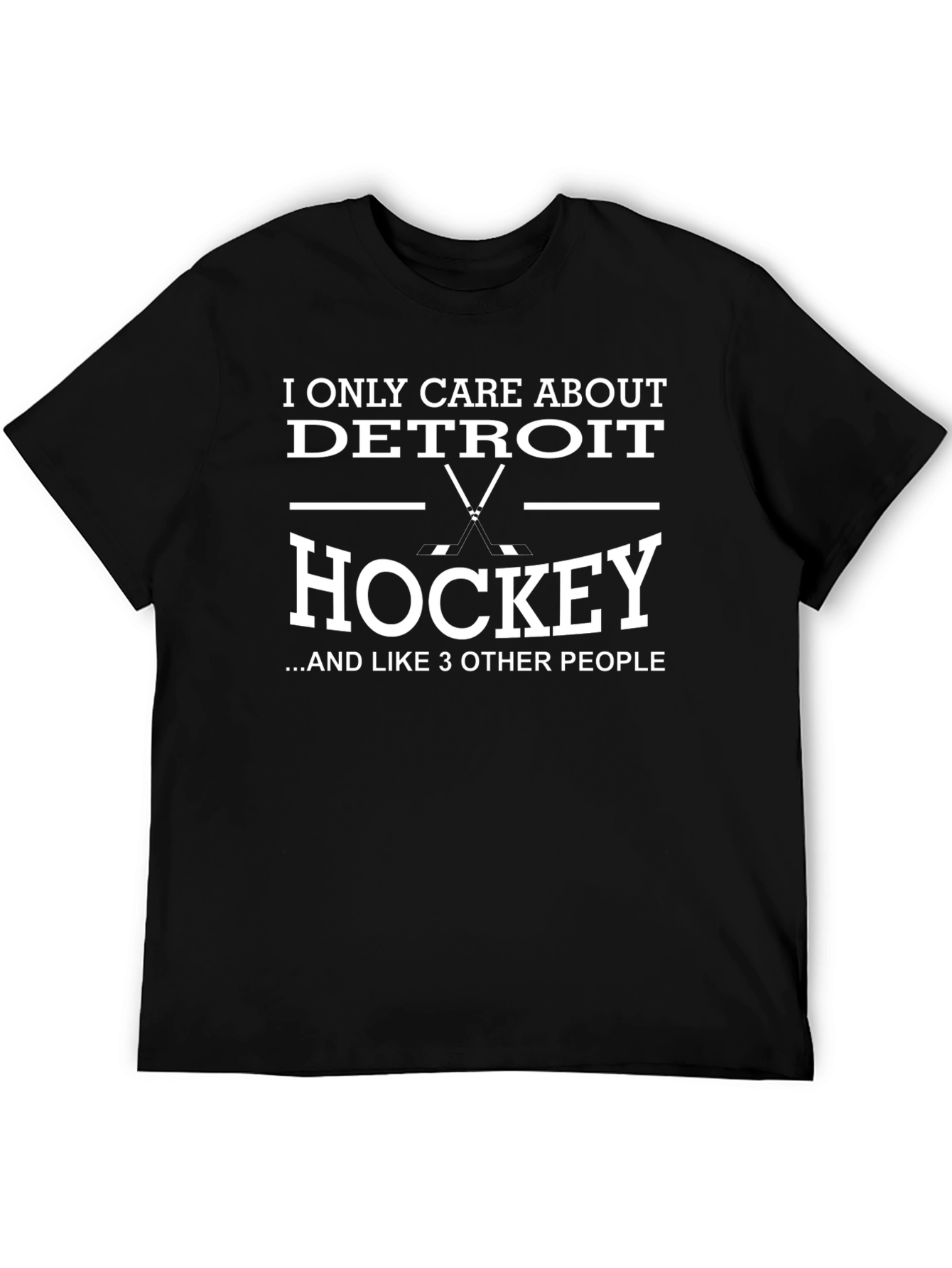 Detroit Hockey Graphic Tee - I Only Care