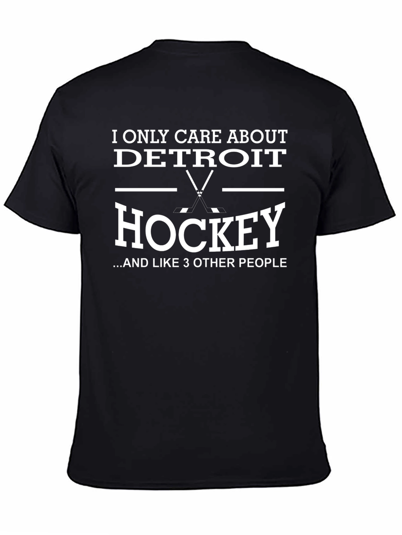 Detroit Hockey Graphic Tee - I Only Care