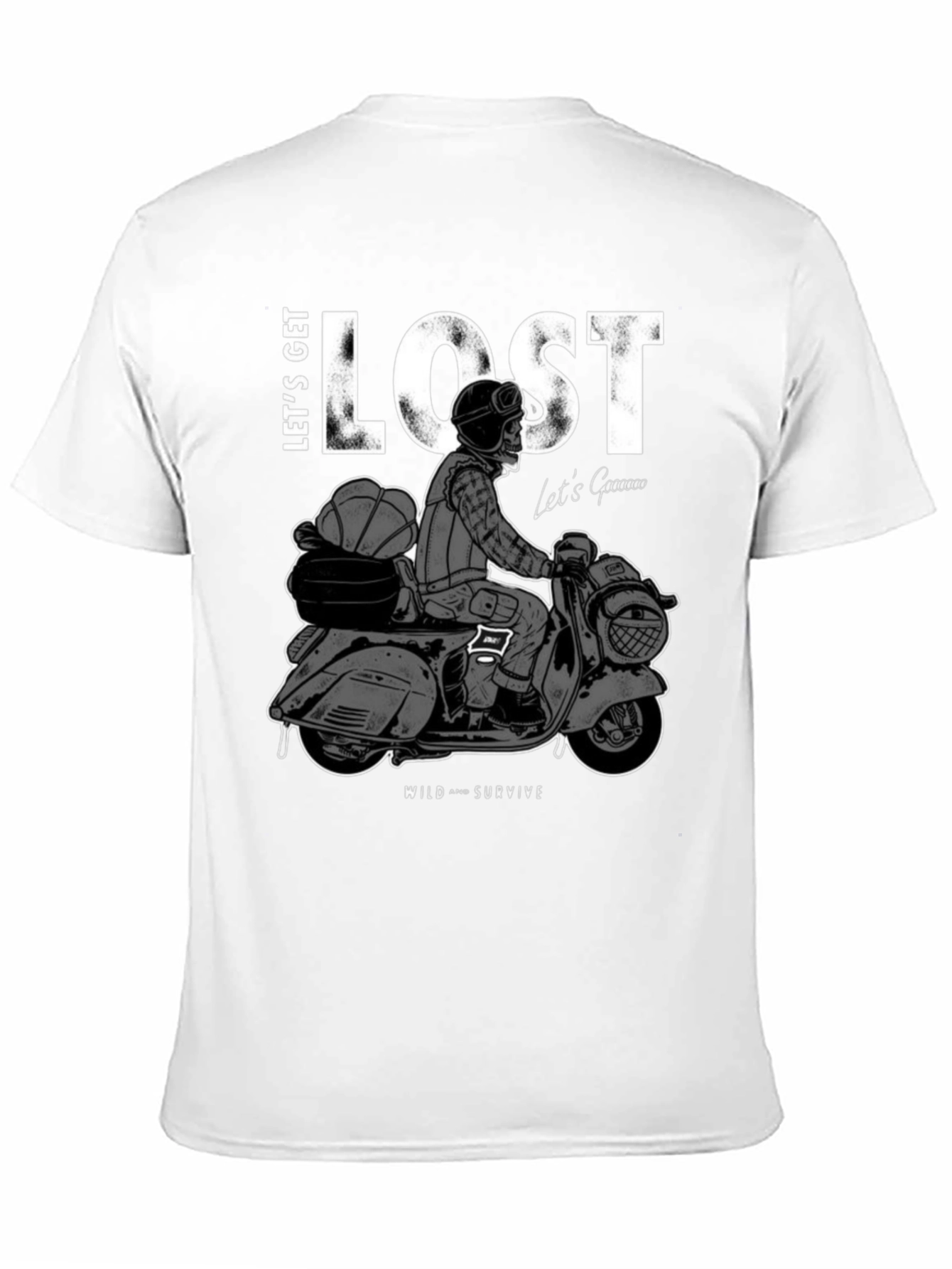 Lets Get Lost Graphic Tee