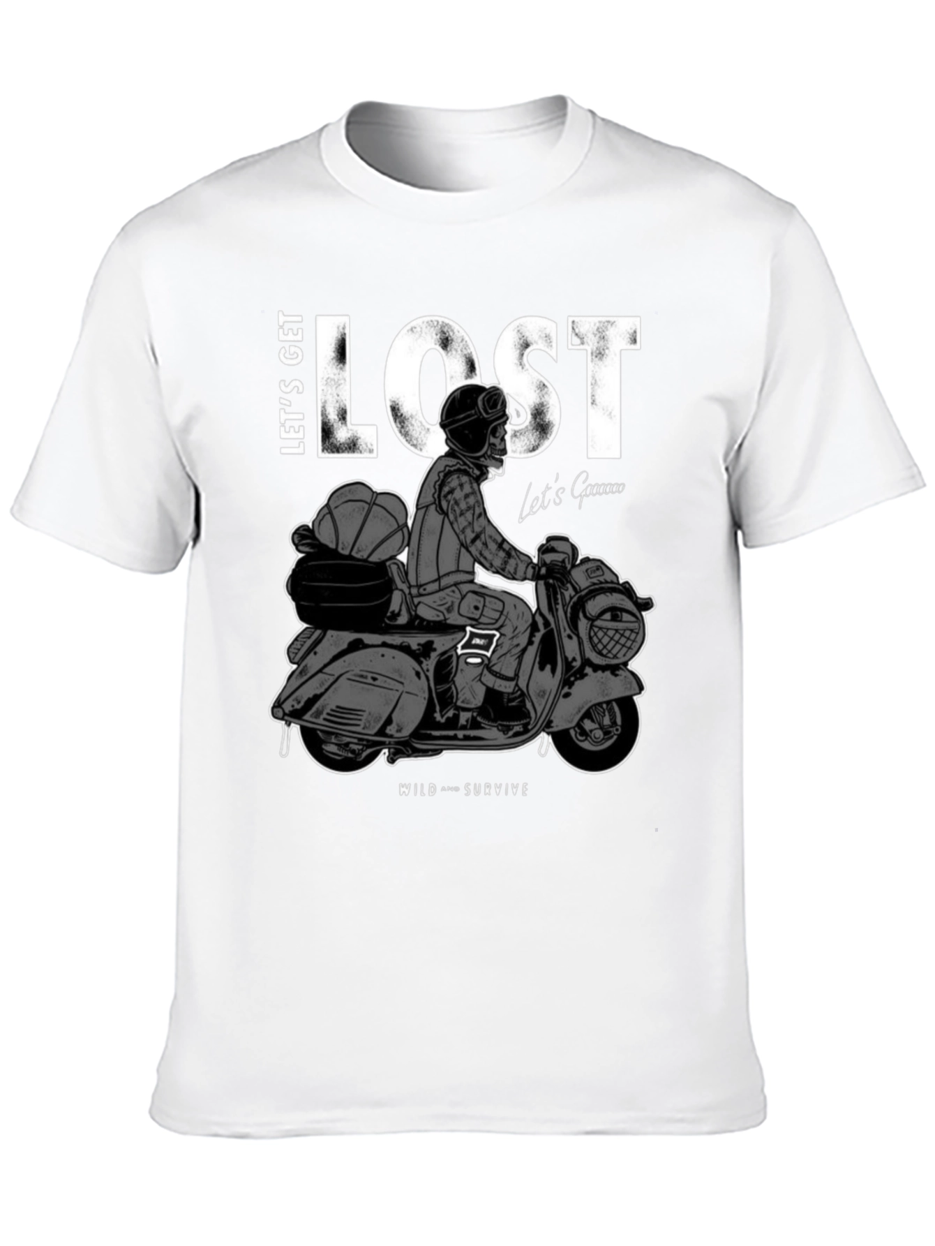 Lets Get Lost Graphic Tee