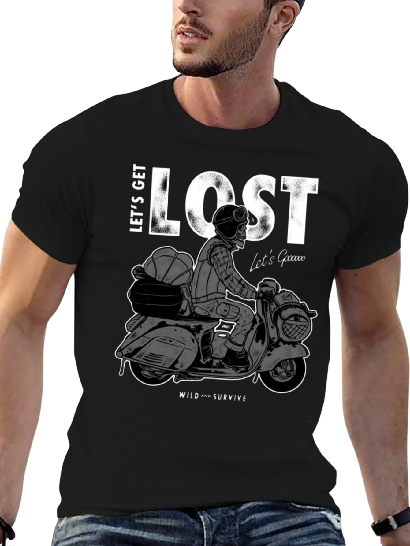 Lets Get Lost Graphic Tee