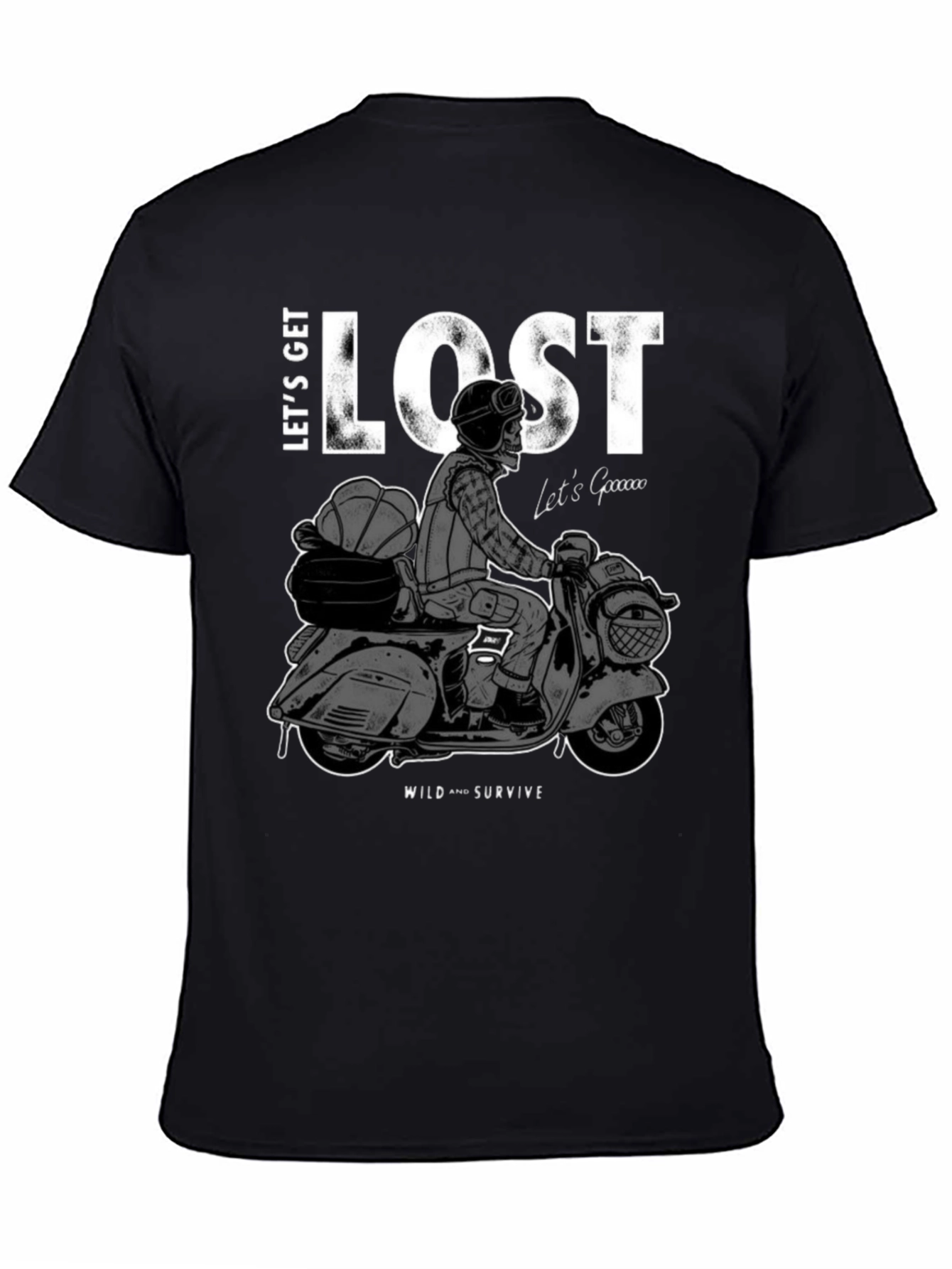 Lets Get Lost Graphic Tee