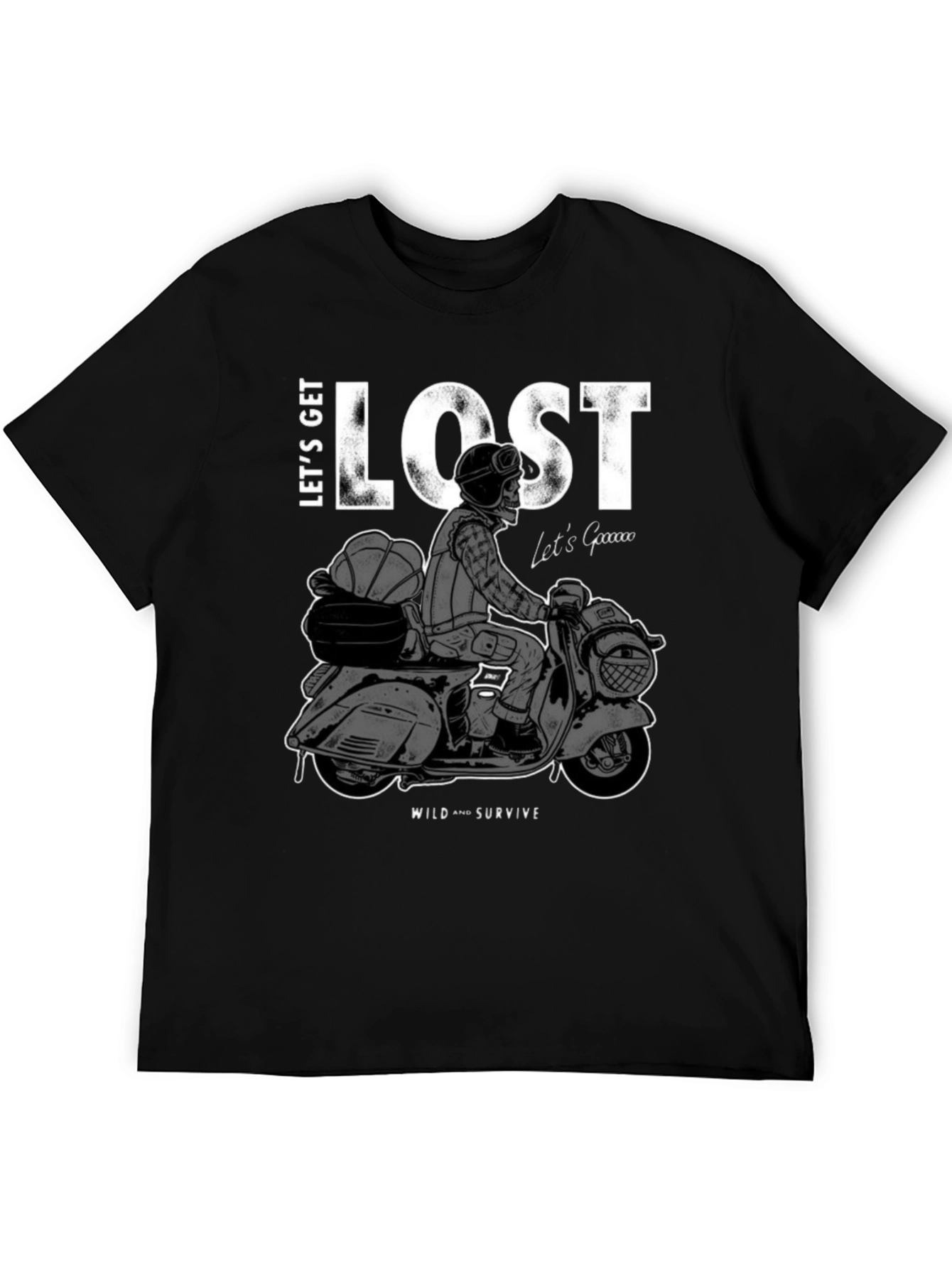 Lets Get Lost Graphic Tee