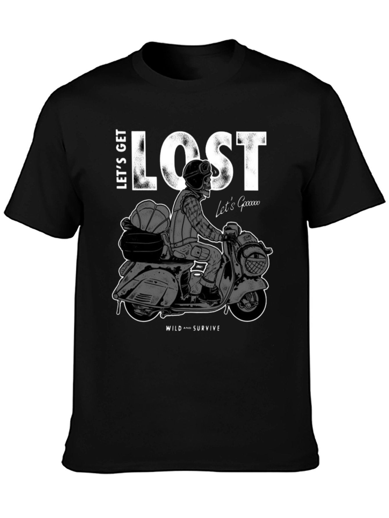 Lets Get Lost Graphic Tee