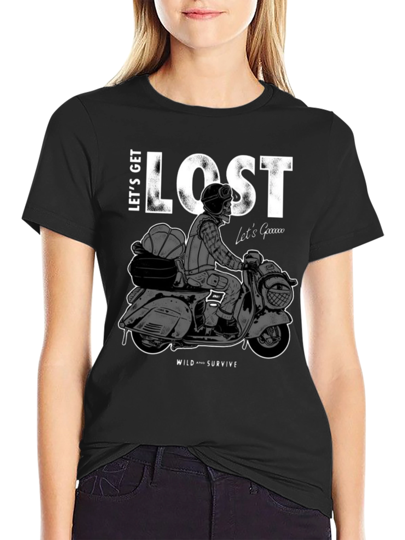 Lets Get Lost Graphic Tee