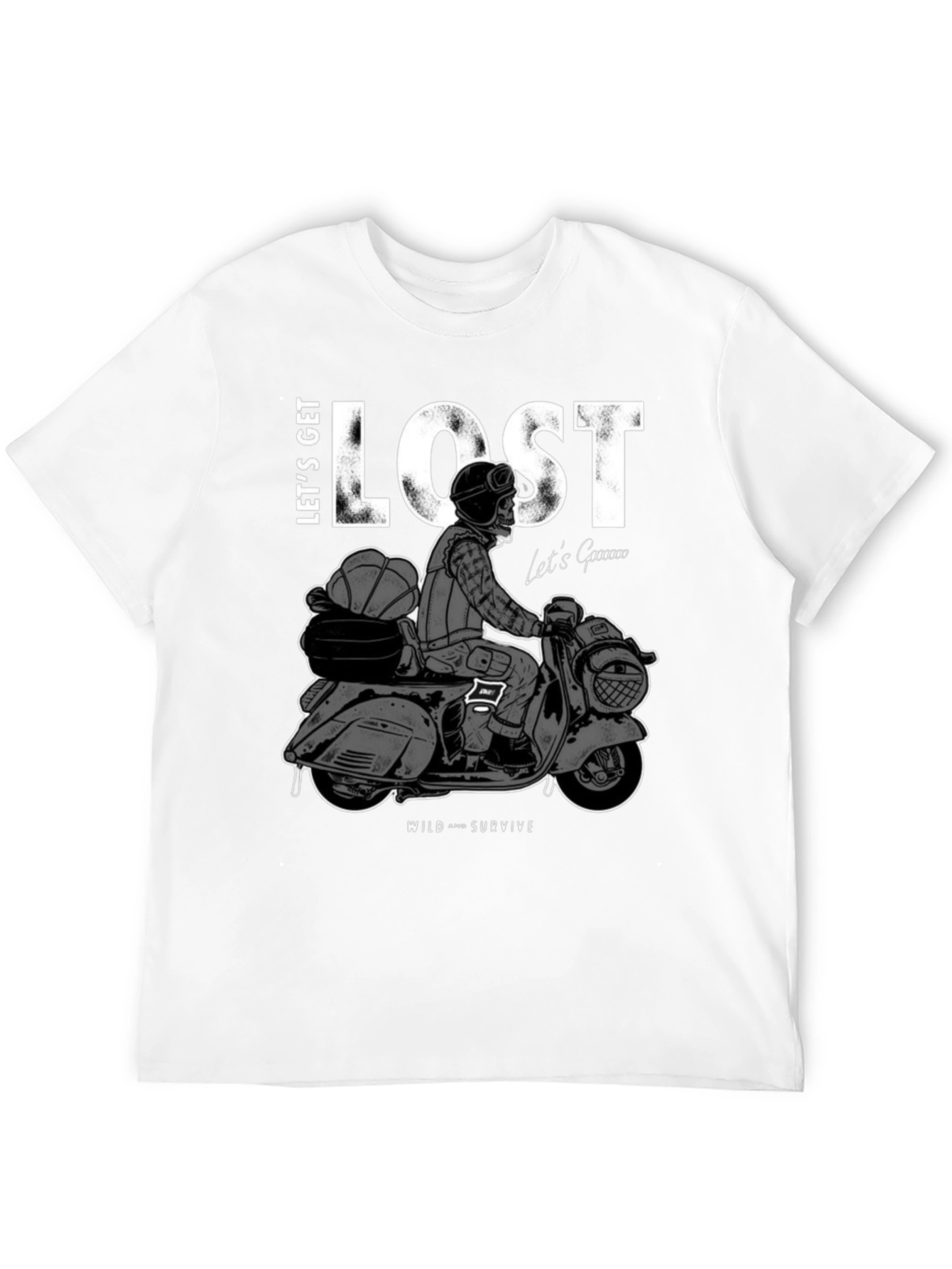 Lets Get Lost Graphic Tee