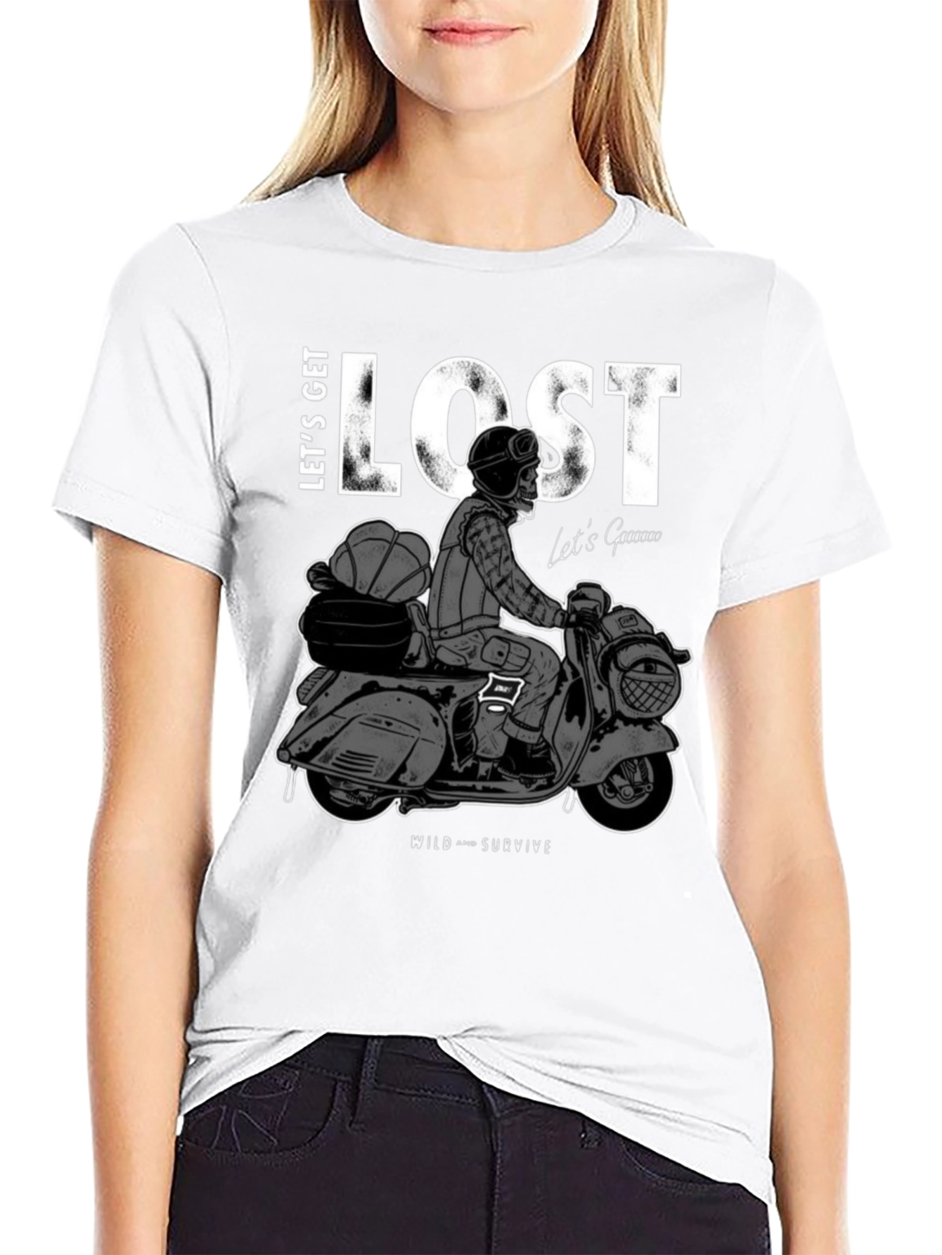 Lets Get Lost Graphic Tee