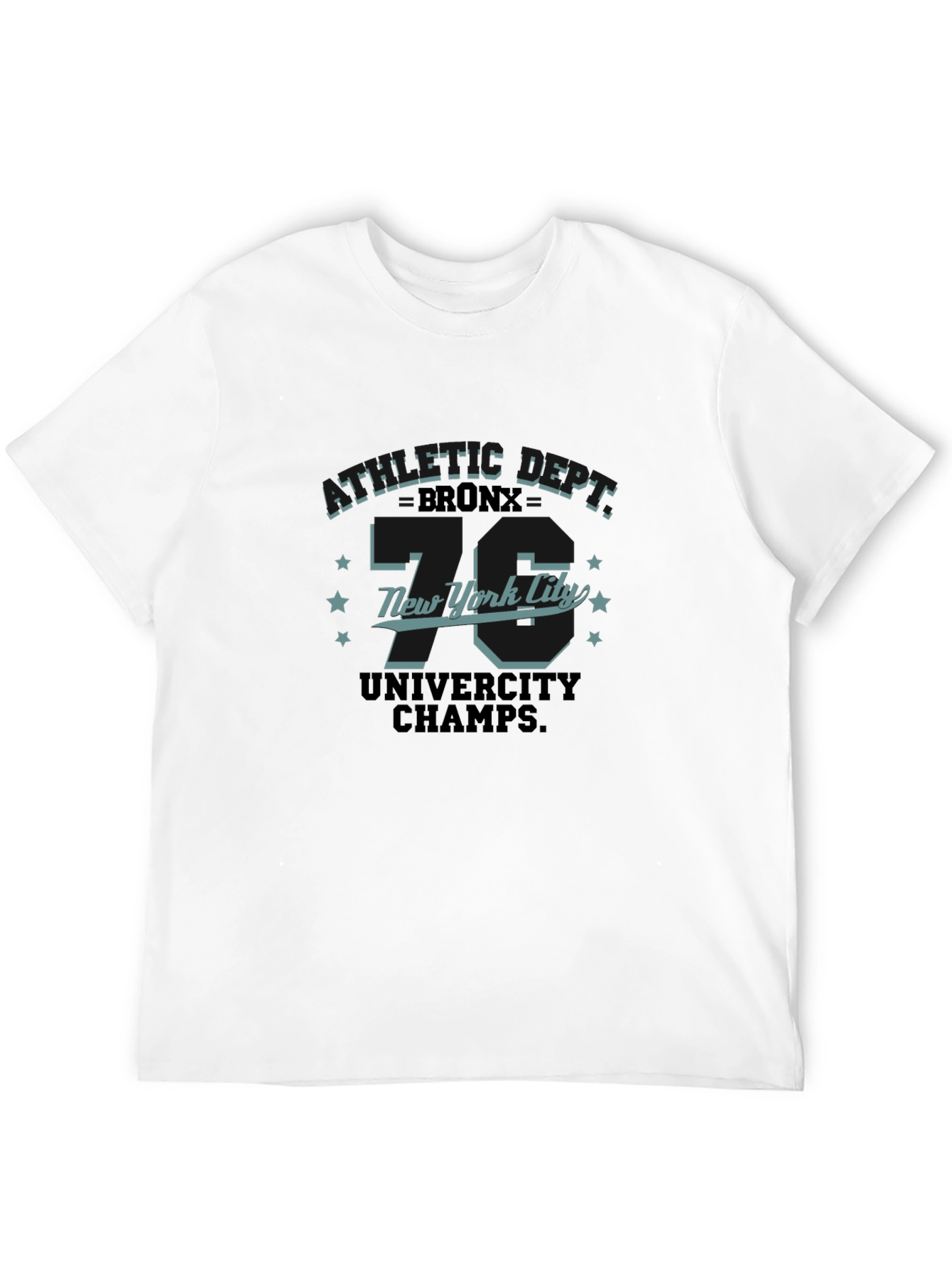 Athletic Dept. Graphic Print Black T-Shirt