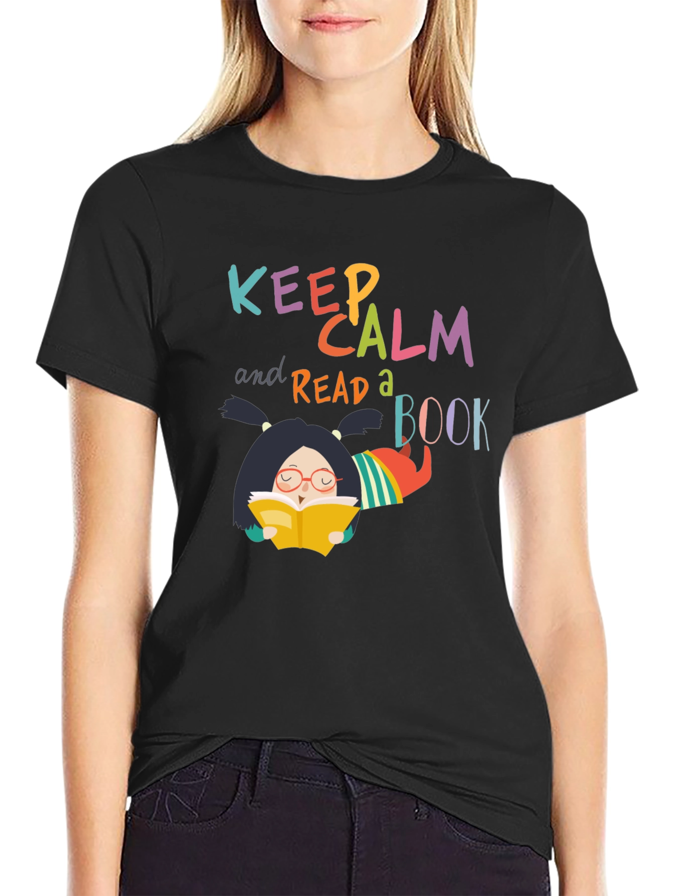 Keep Calm and Read a Book T-Shirt