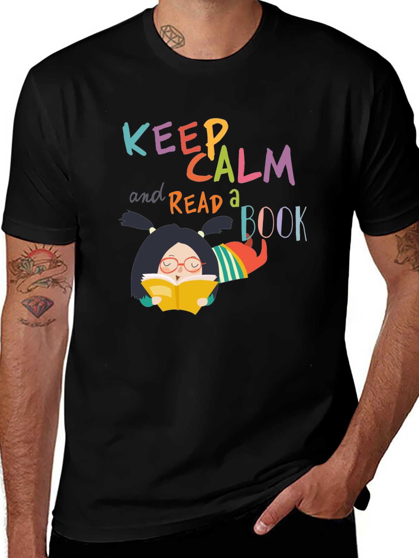 Keep Calm and Read a Book T-Shirt