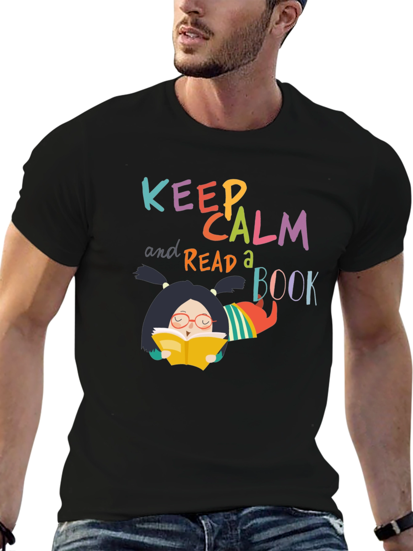 Keep Calm and Read a Book T-Shirt