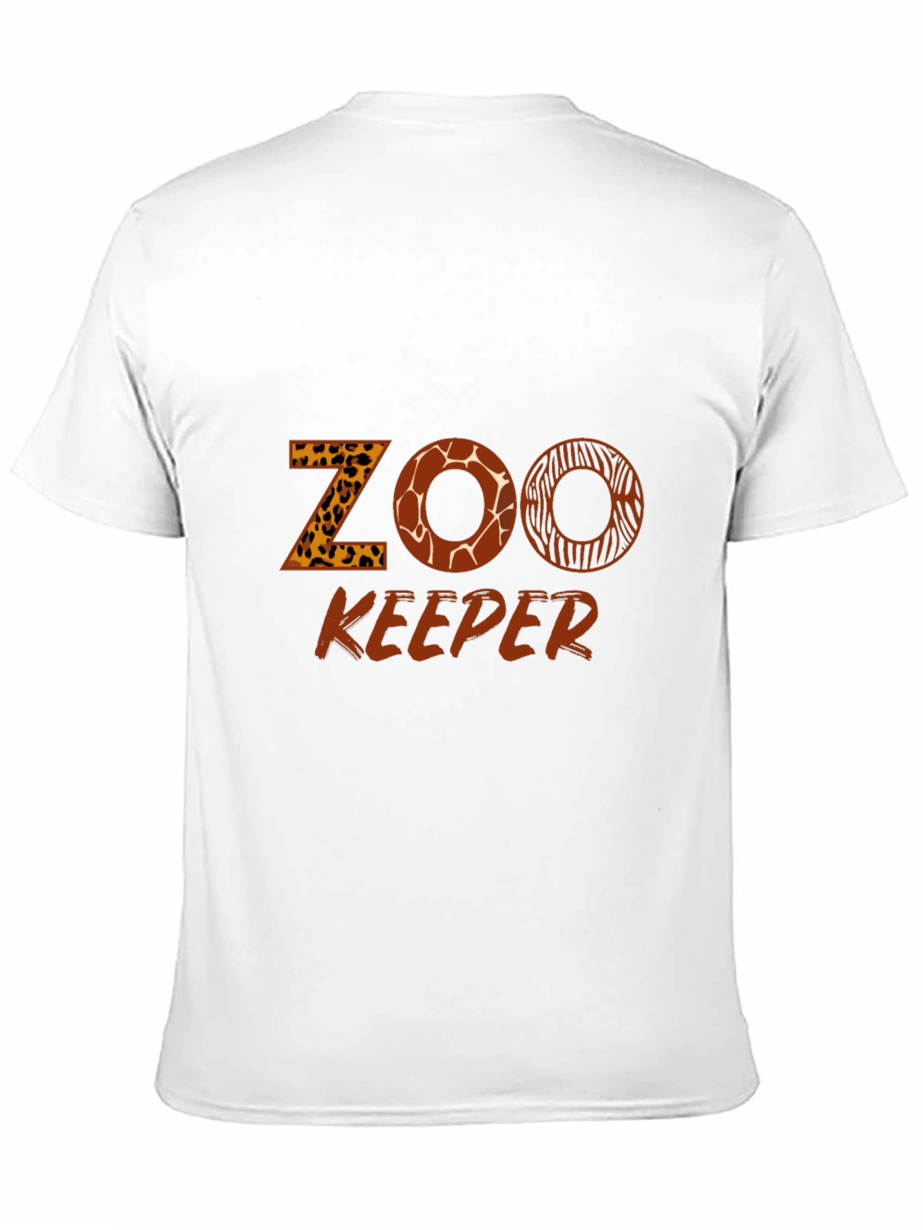 Zoo Keeper Animal Print T-Shirt