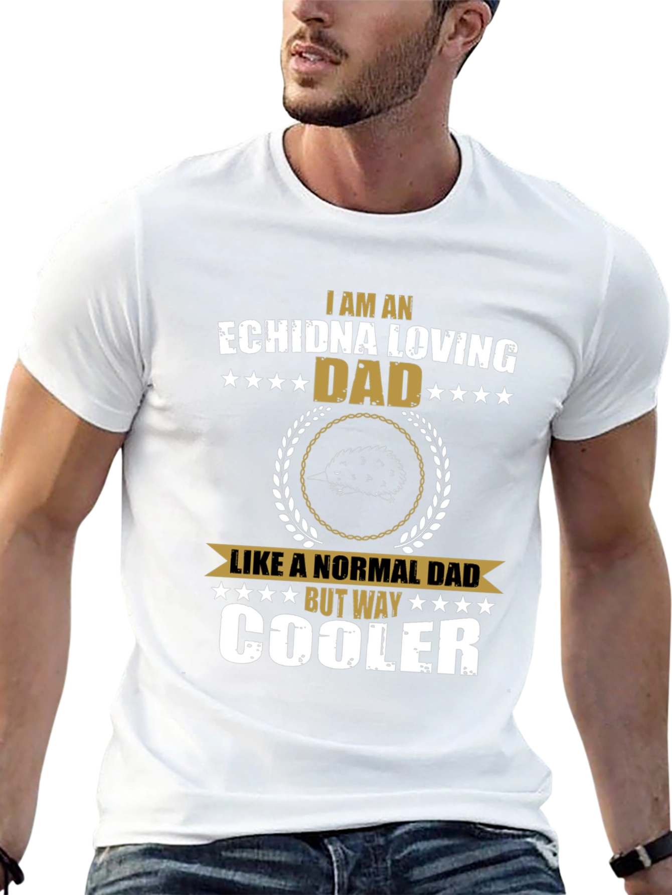 Echidna Loving Dad T-Shirt