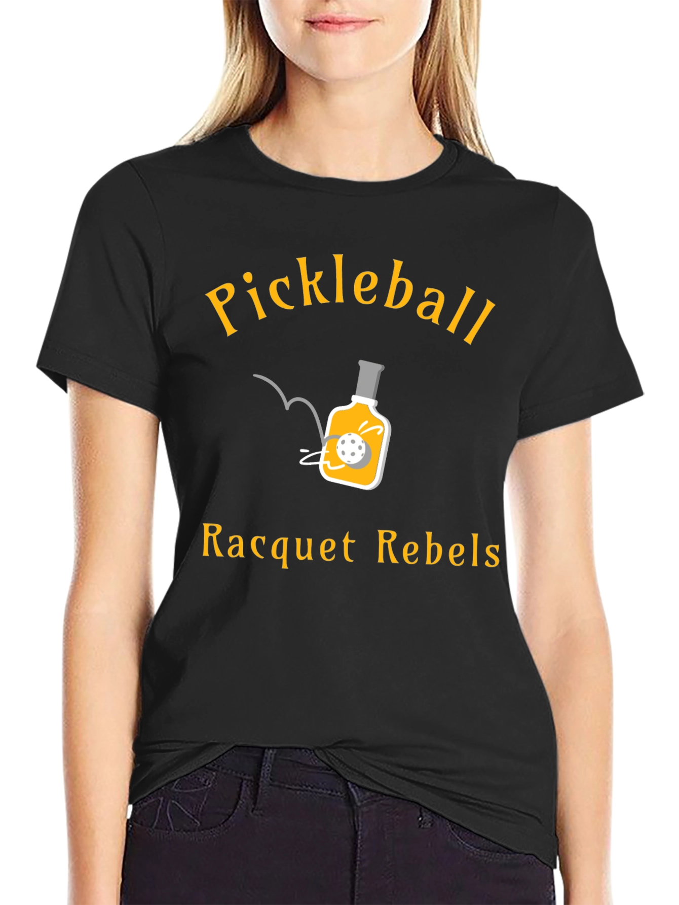 Pickleball Racquet Rebels Graphic Tee