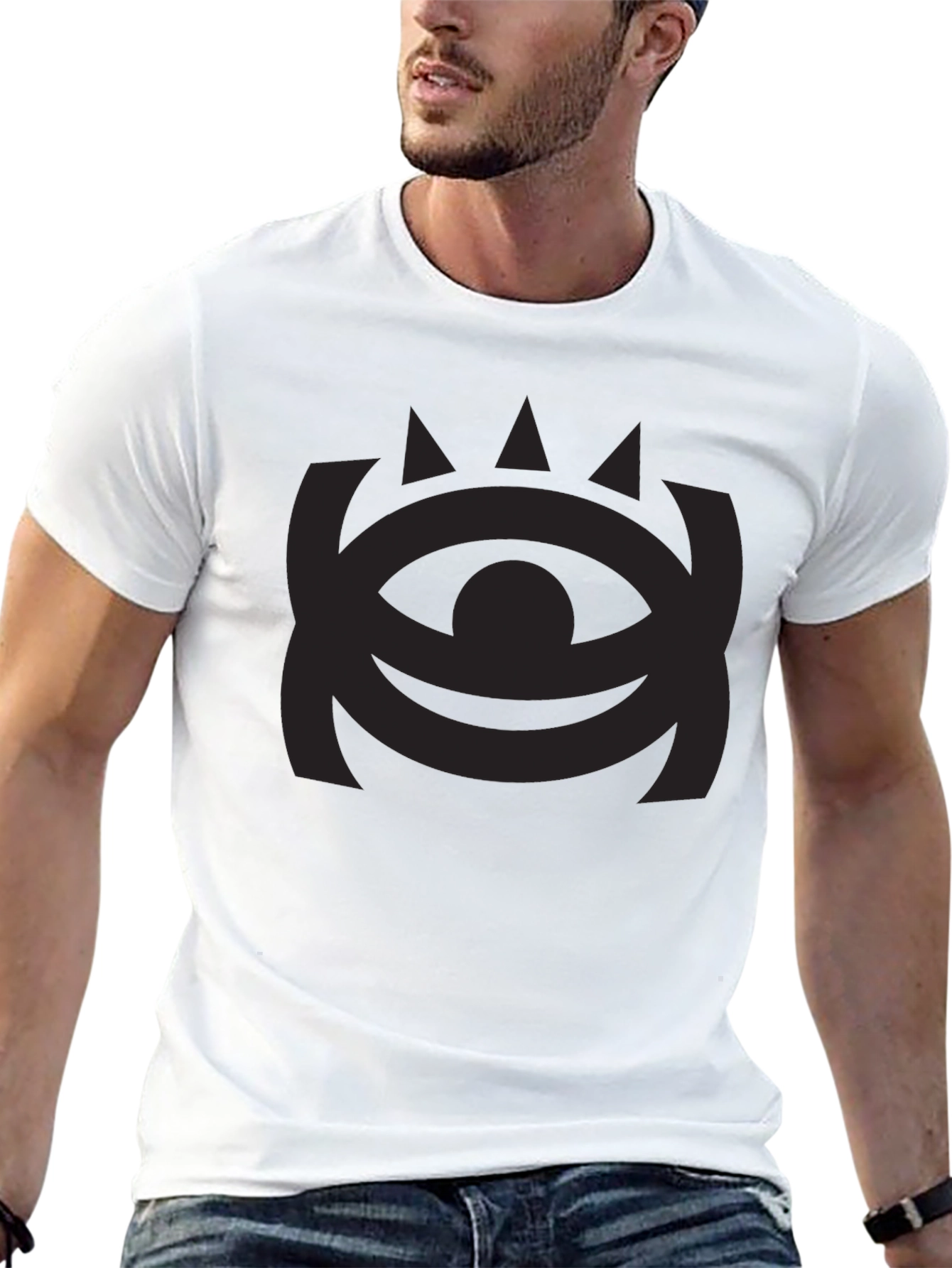 Dark Eye Graphic Tee - Mens Black T-Shirt