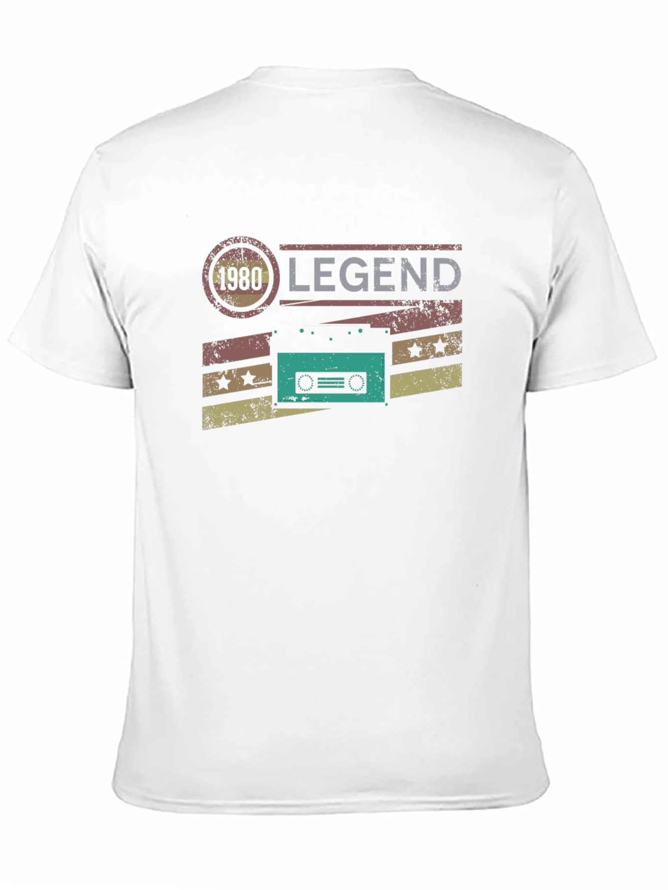 1980 Legend Cassette Tape Graphic T-Shirt