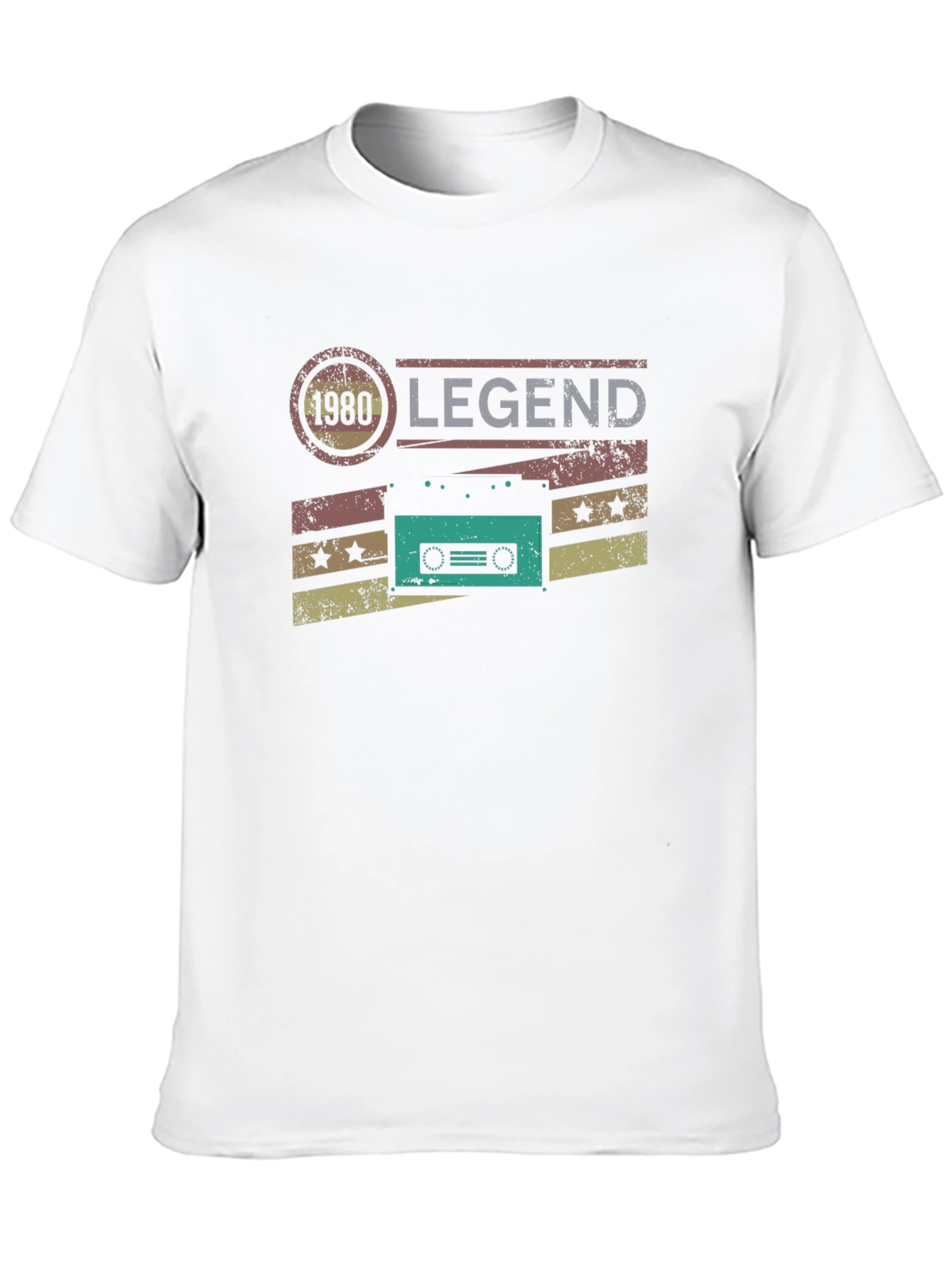 1980 Legend Cassette Tape Graphic T-Shirt