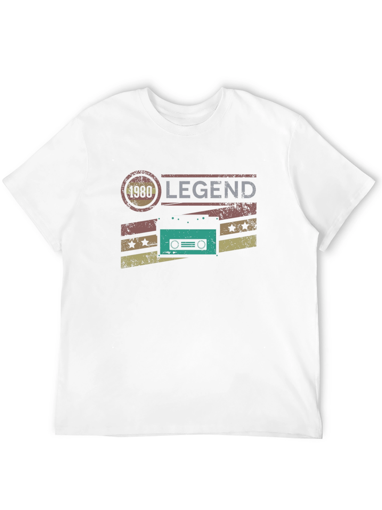 1980 Legend Cassette Tape Graphic T-Shirt