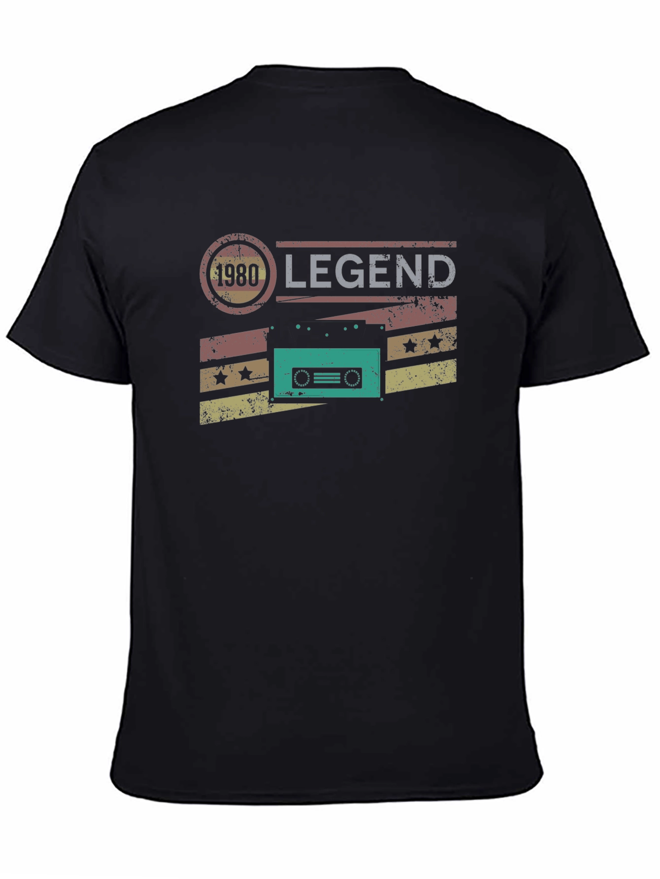 1980 Legend Cassette Tape Graphic T-Shirt