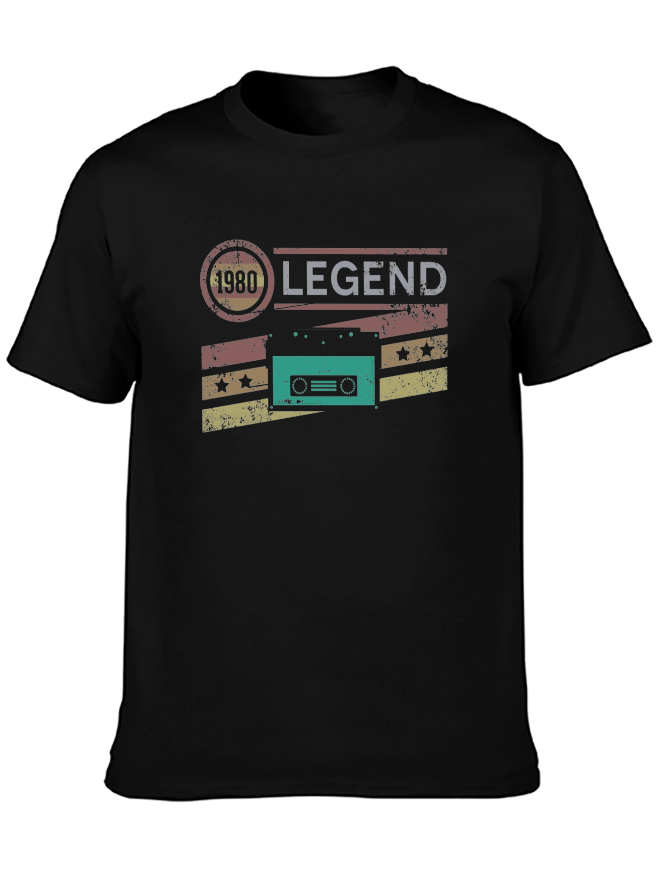 1980 Legend Cassette Tape Graphic T-Shirt