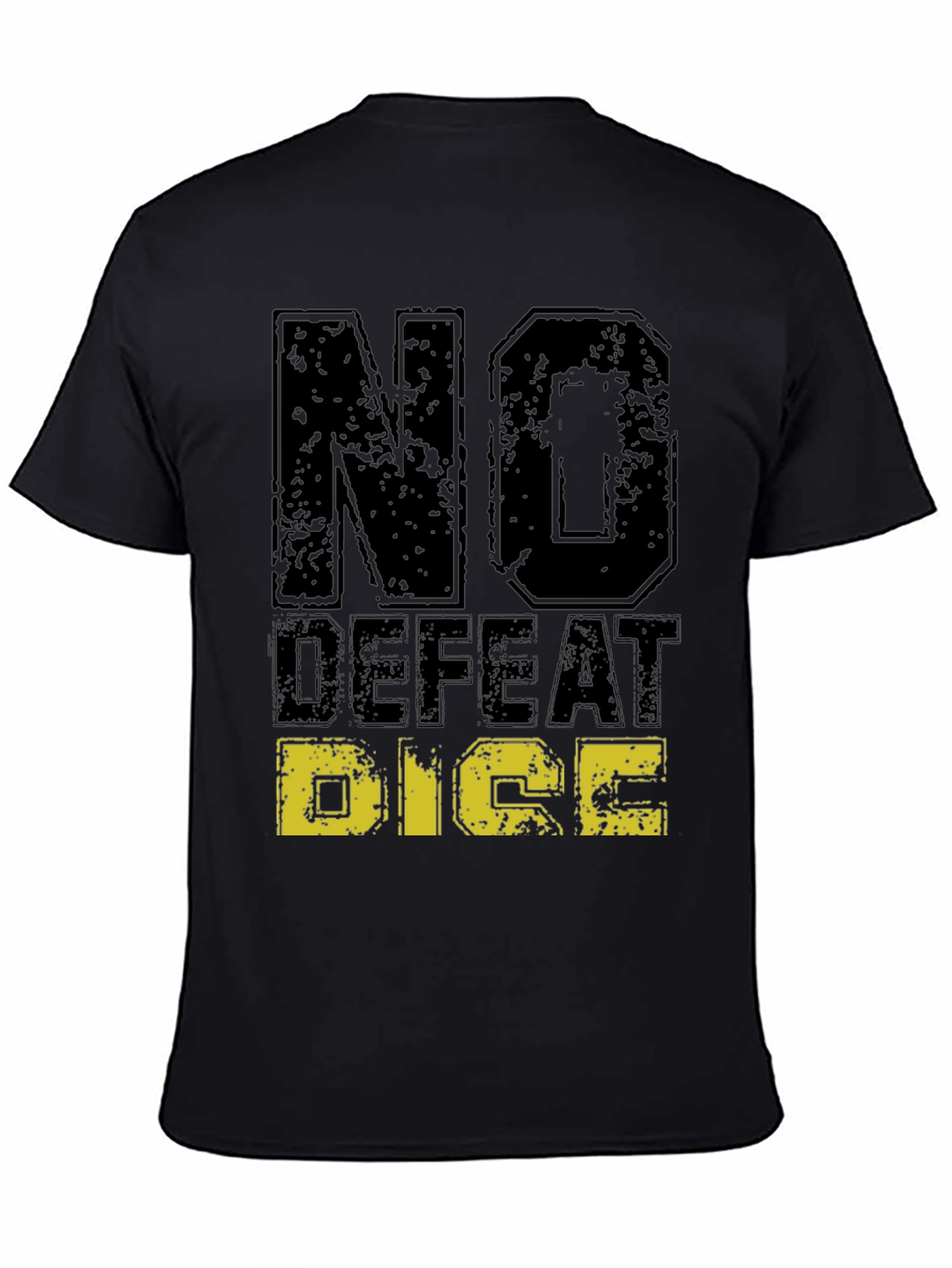 No Defeat Dice Graphic T-Shirt