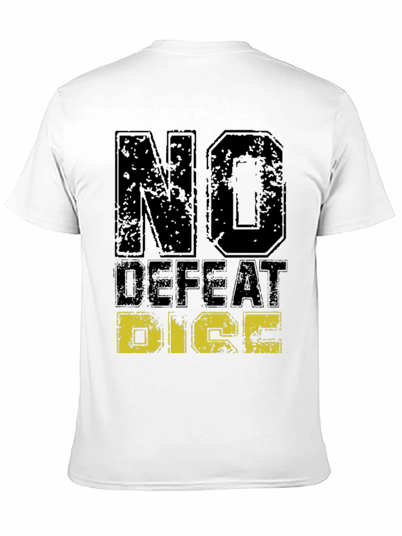No Defeat Dice Graphic T-Shirt