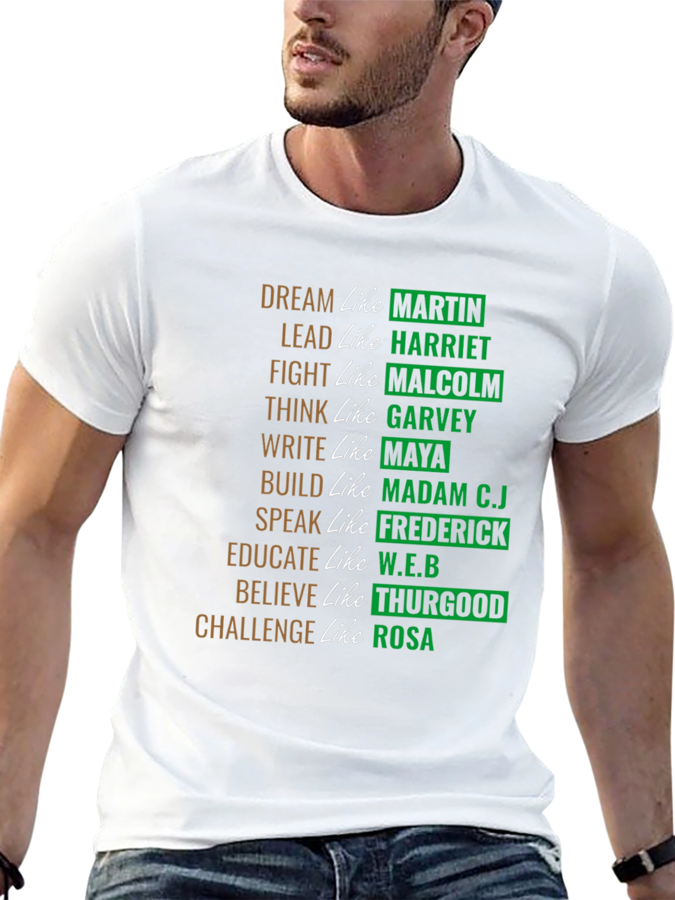 Dream Like Martin Black History T-Shirt
