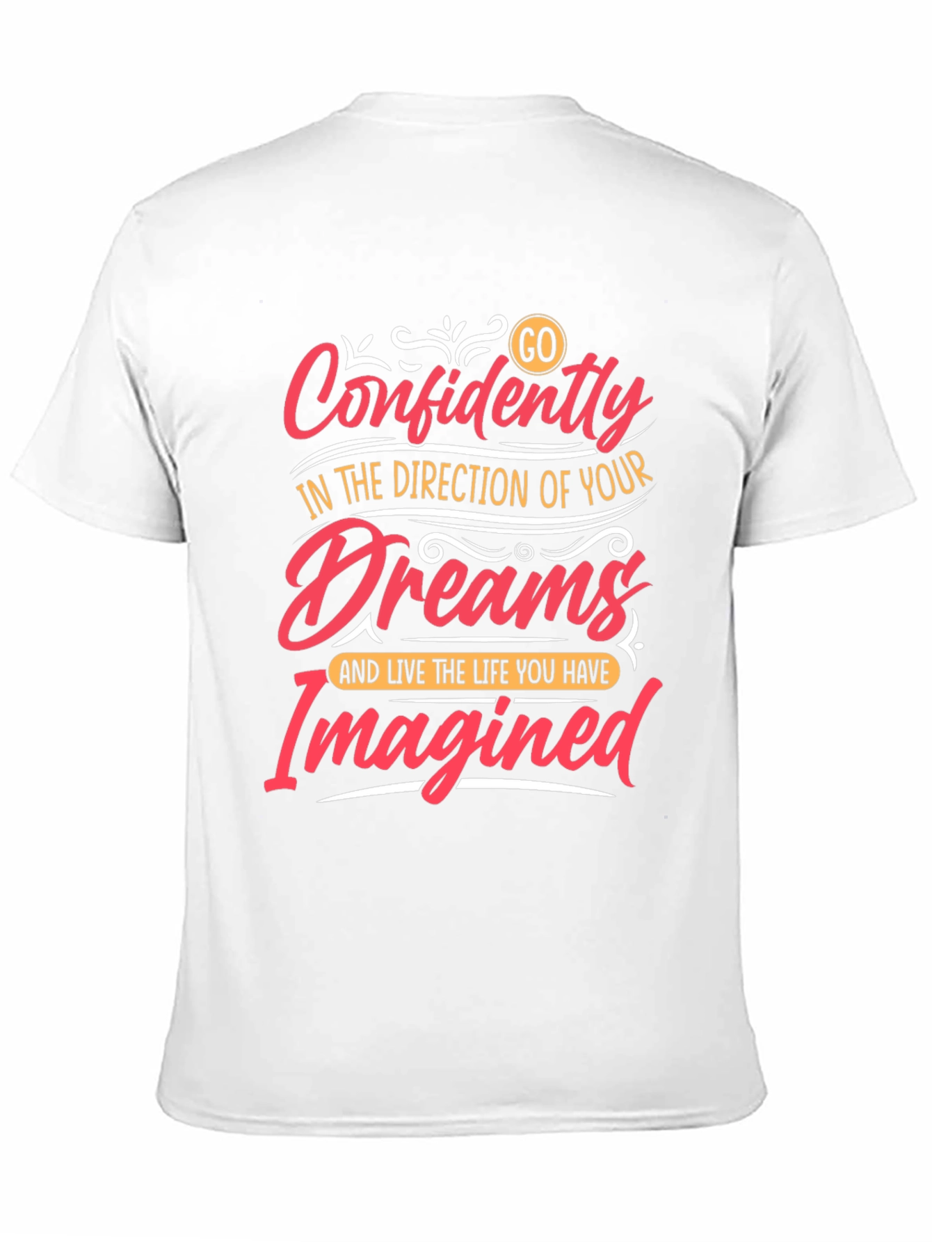Inspirational Graphic Tee - Confidently Go!