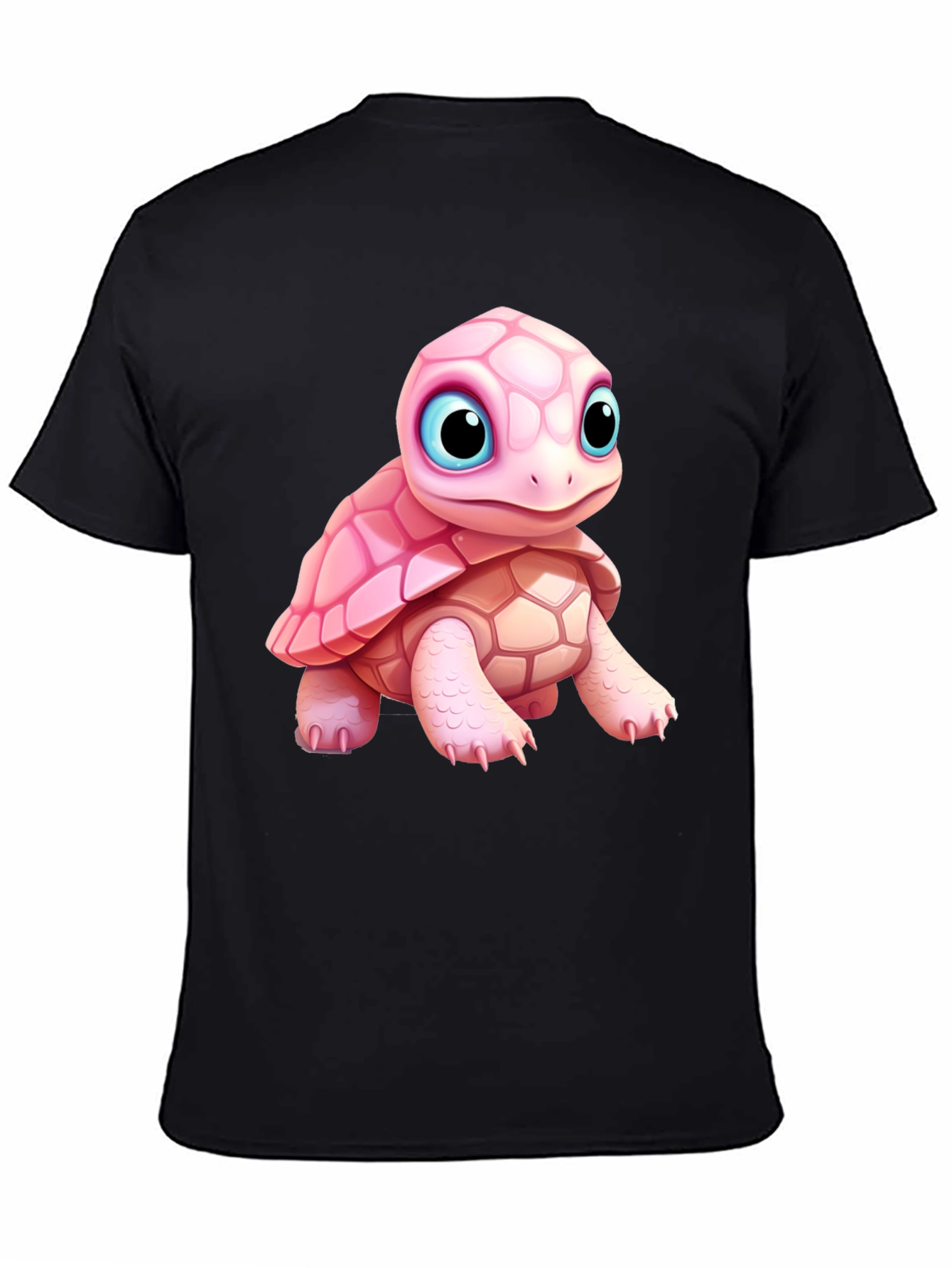 Cute Cartoon Turtle Graphic Tee