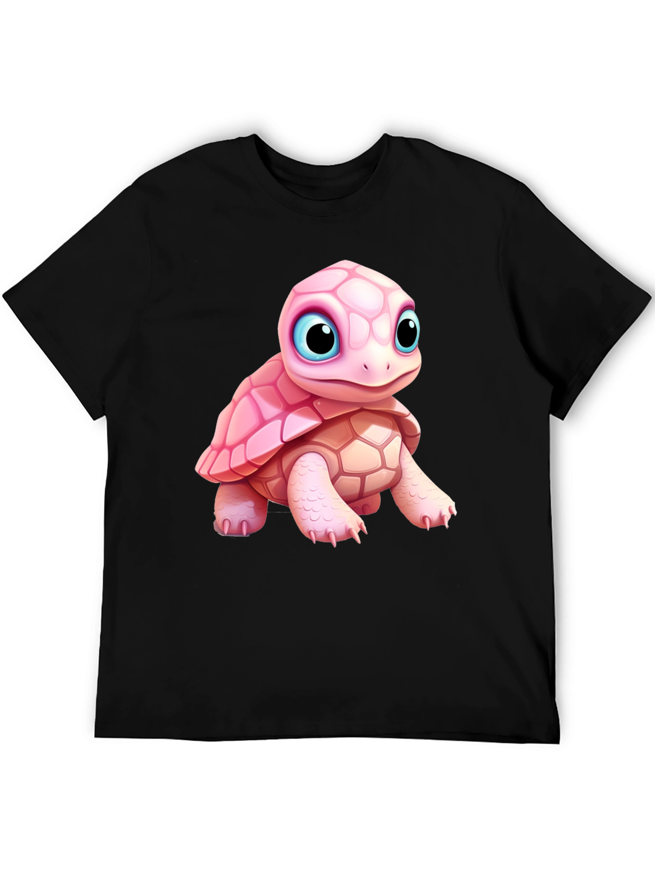 Cute Cartoon Turtle Graphic Tee
