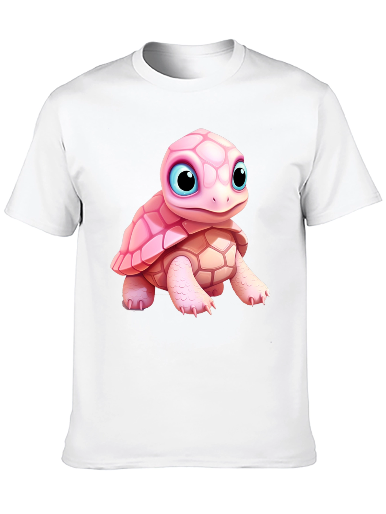 Cute Cartoon Turtle Graphic Tee