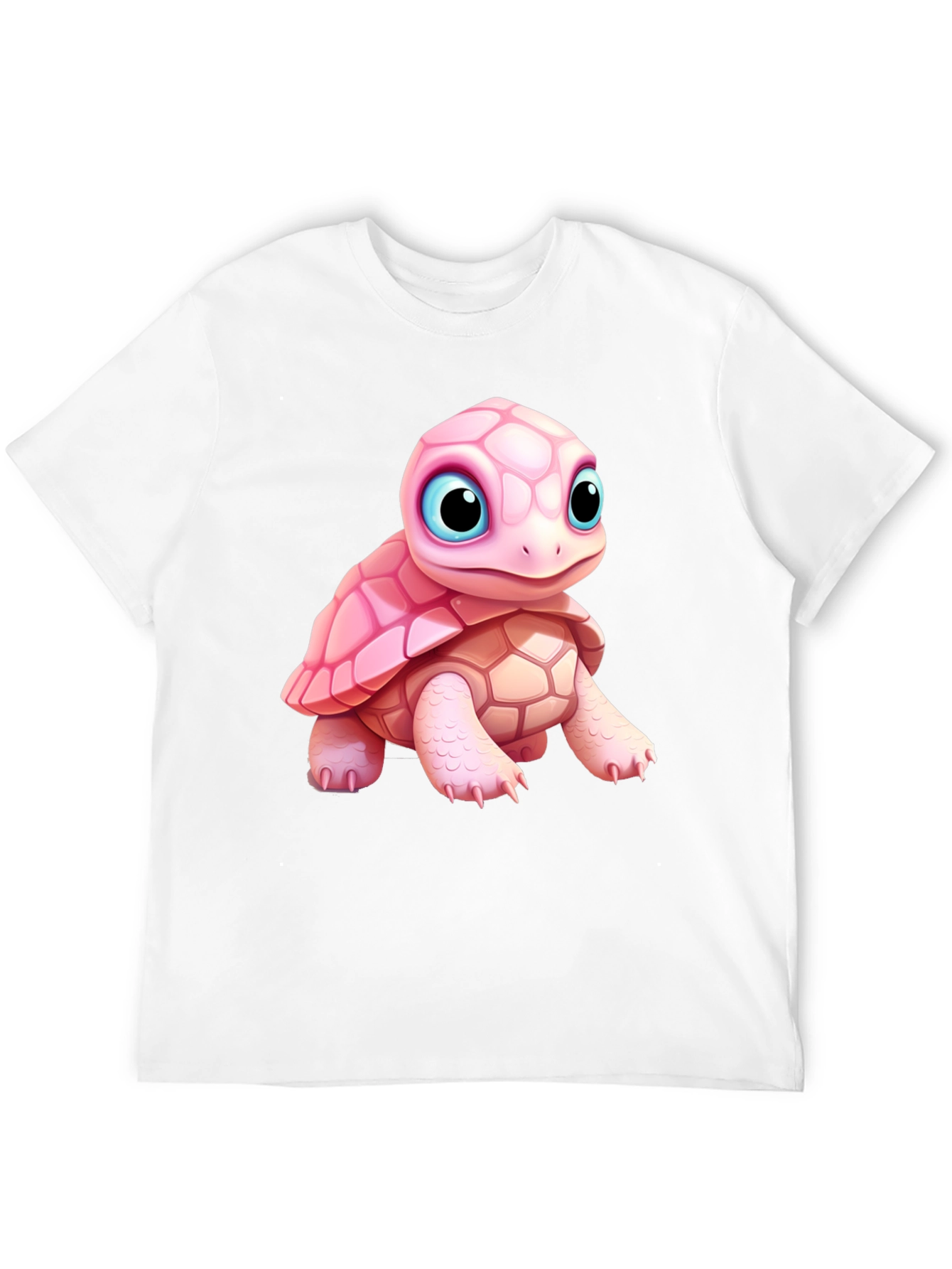 Cute Cartoon Turtle Graphic Tee