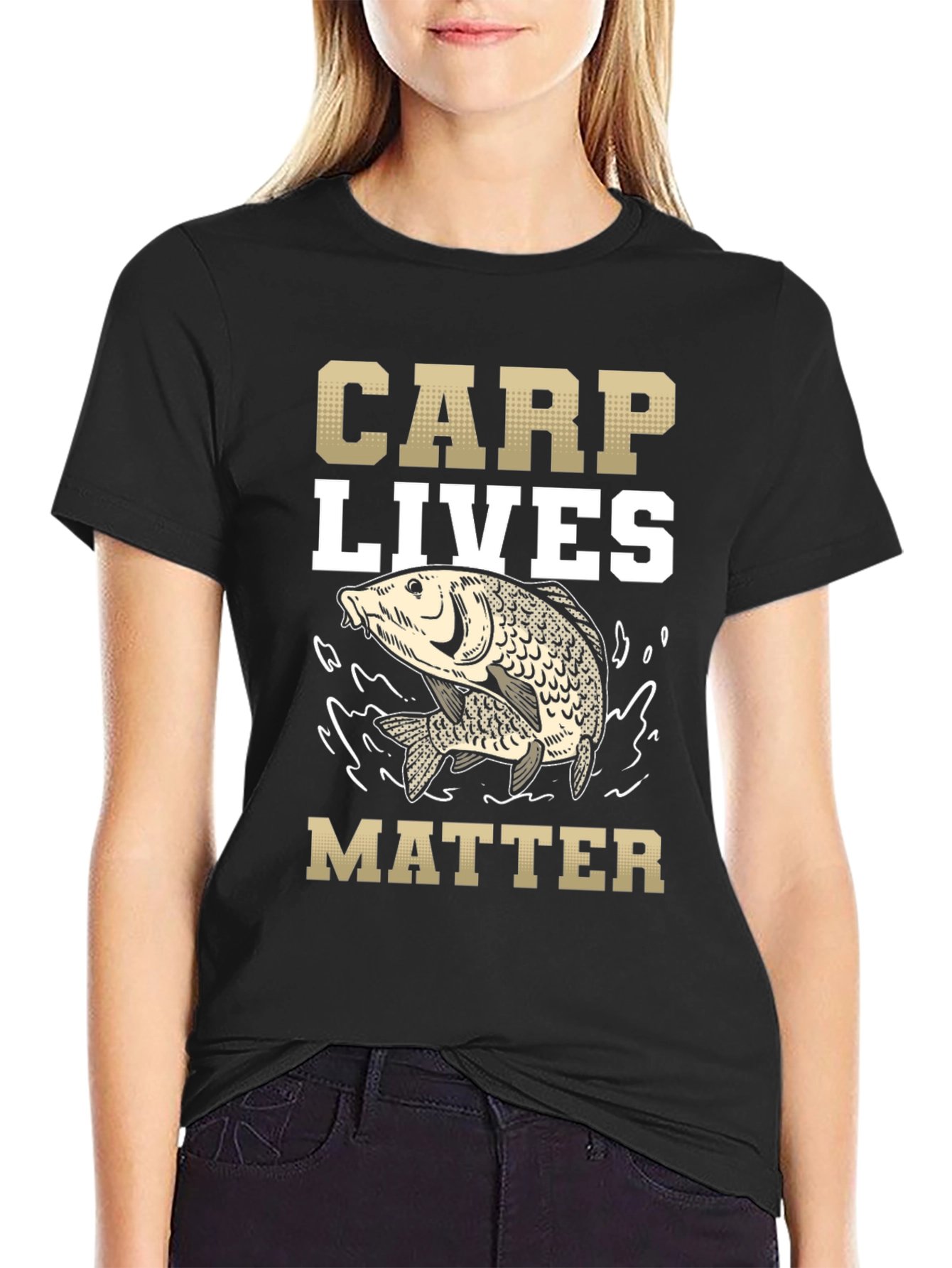 Carp Lives Matter Graphic T-Shirt