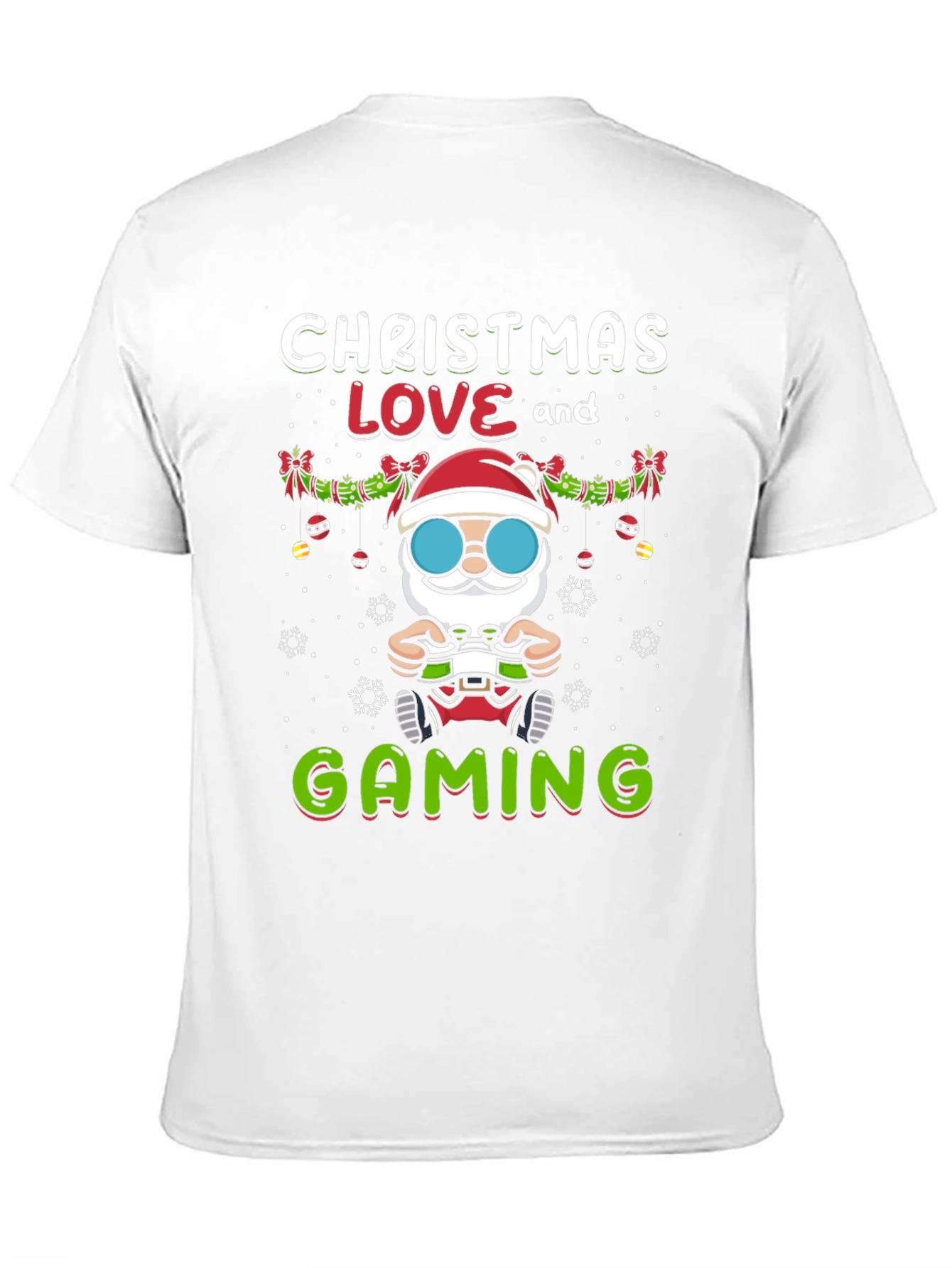 Christmas Love and Gaming T-Shirt