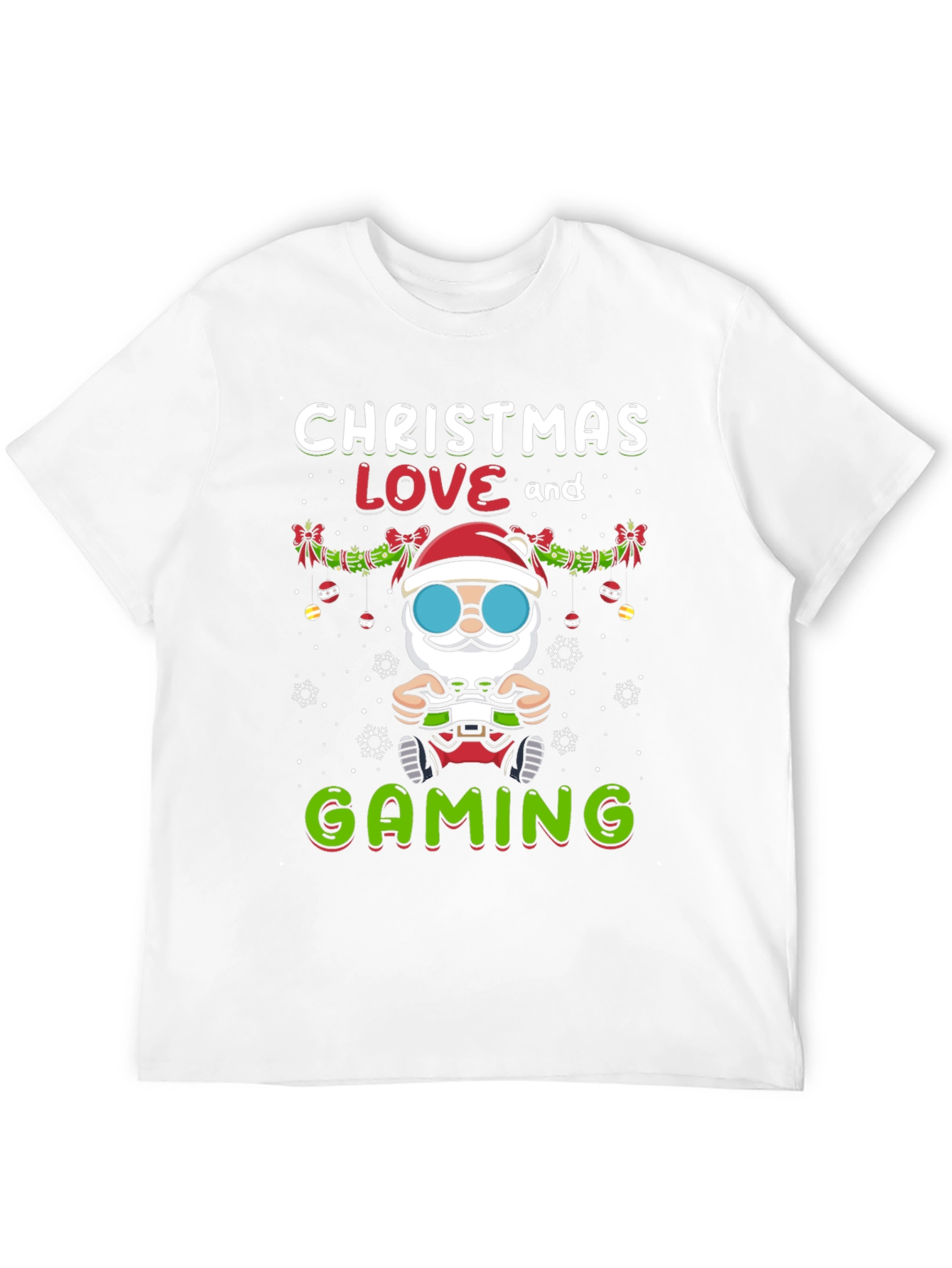 Christmas Love and Gaming T-Shirt