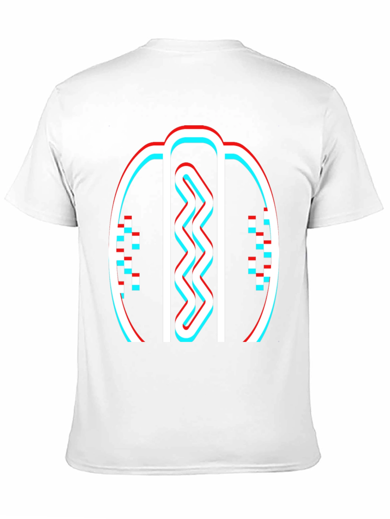 Retro Hotdog Graphic T-Shirt - Black Crew Neck
