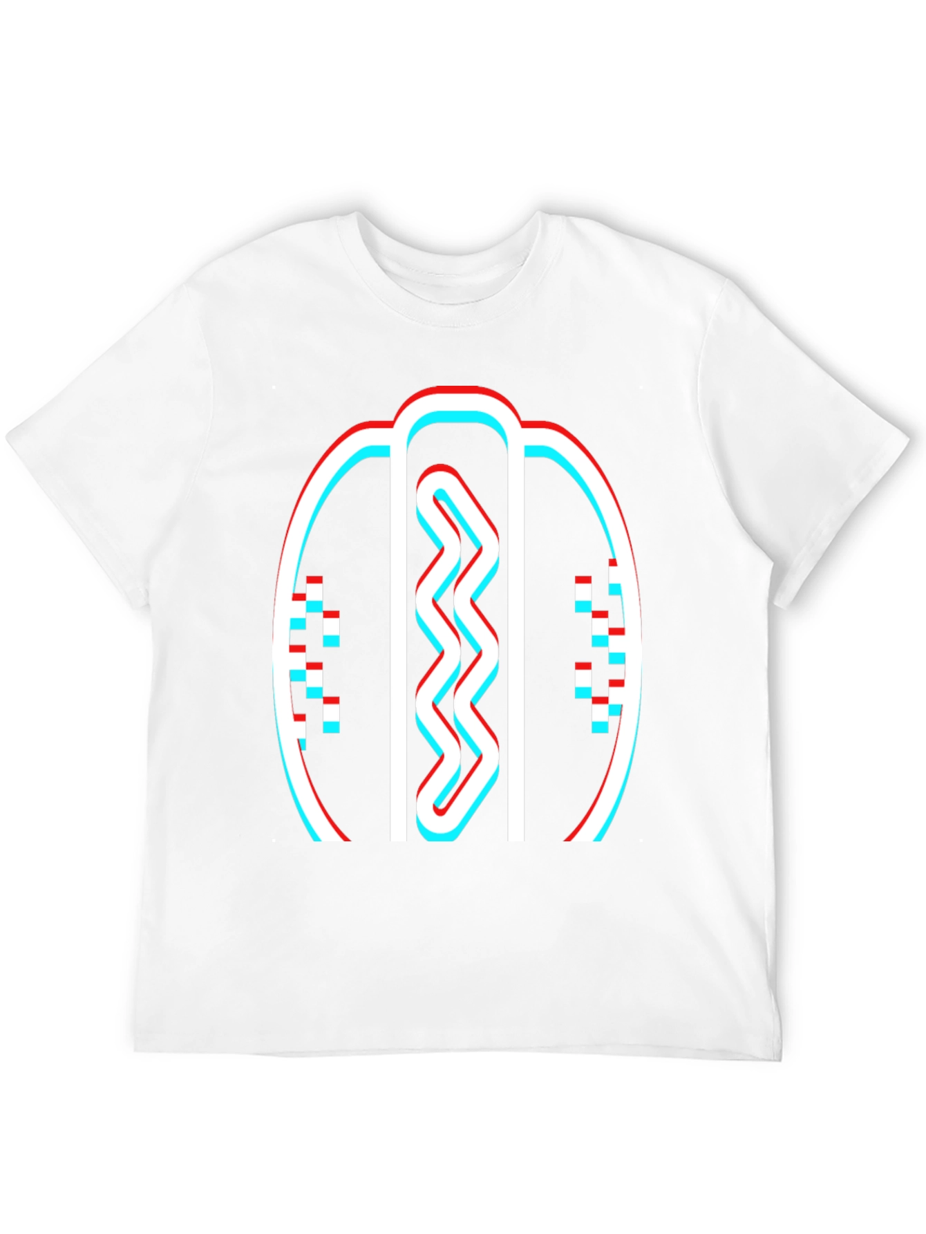 Retro Hotdog Graphic T-Shirt - Black Crew Neck