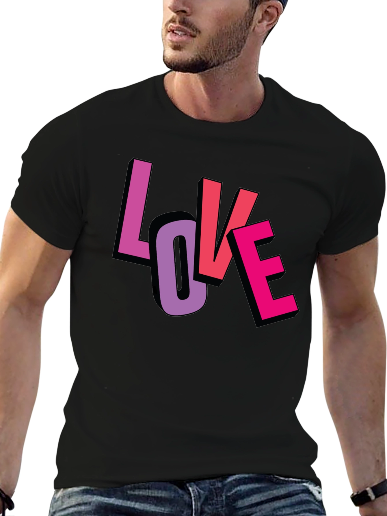 Love Graphic T-Shirt - Bold & Stylish