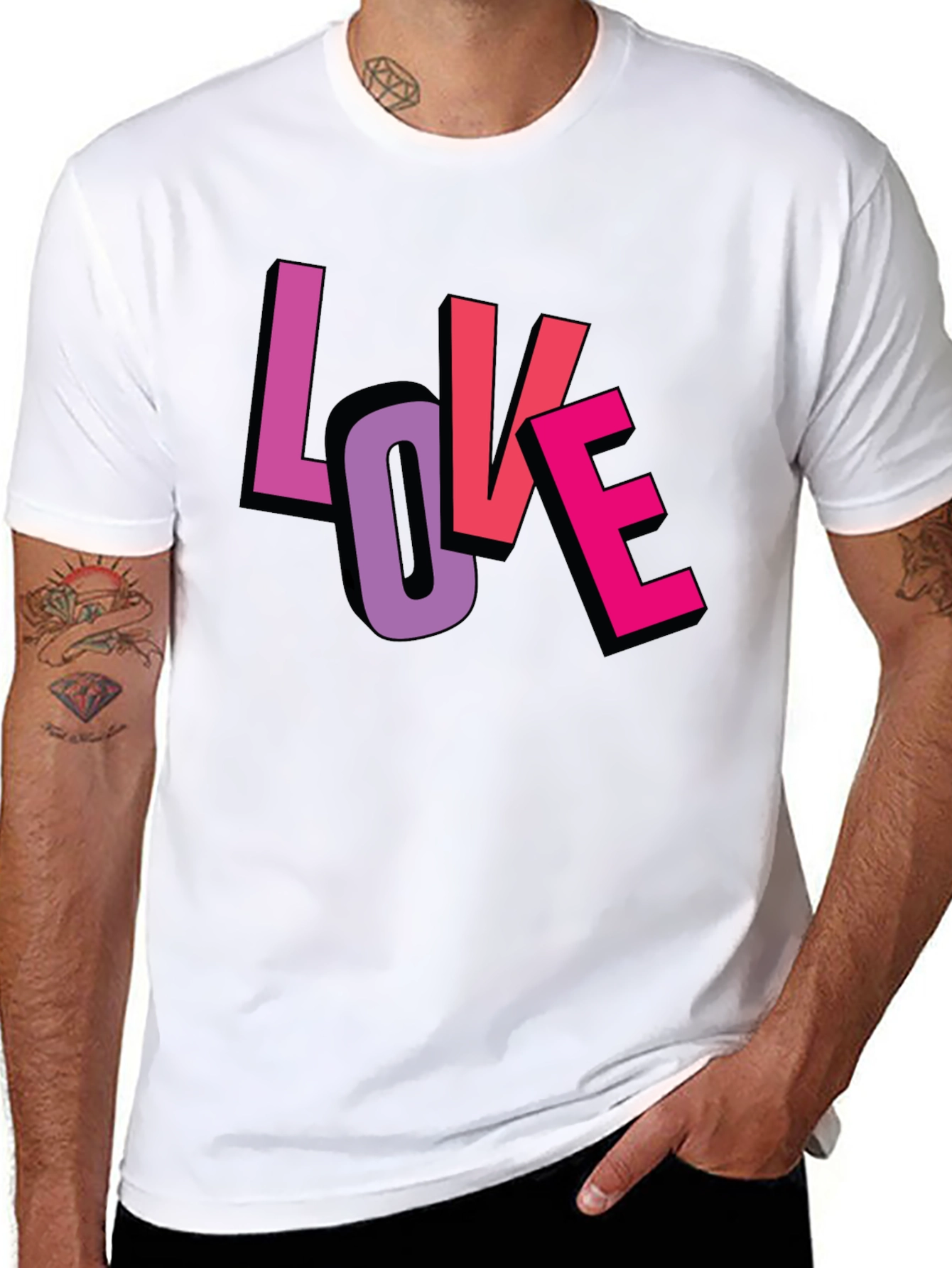 Love Graphic T-Shirt - Bold & Stylish