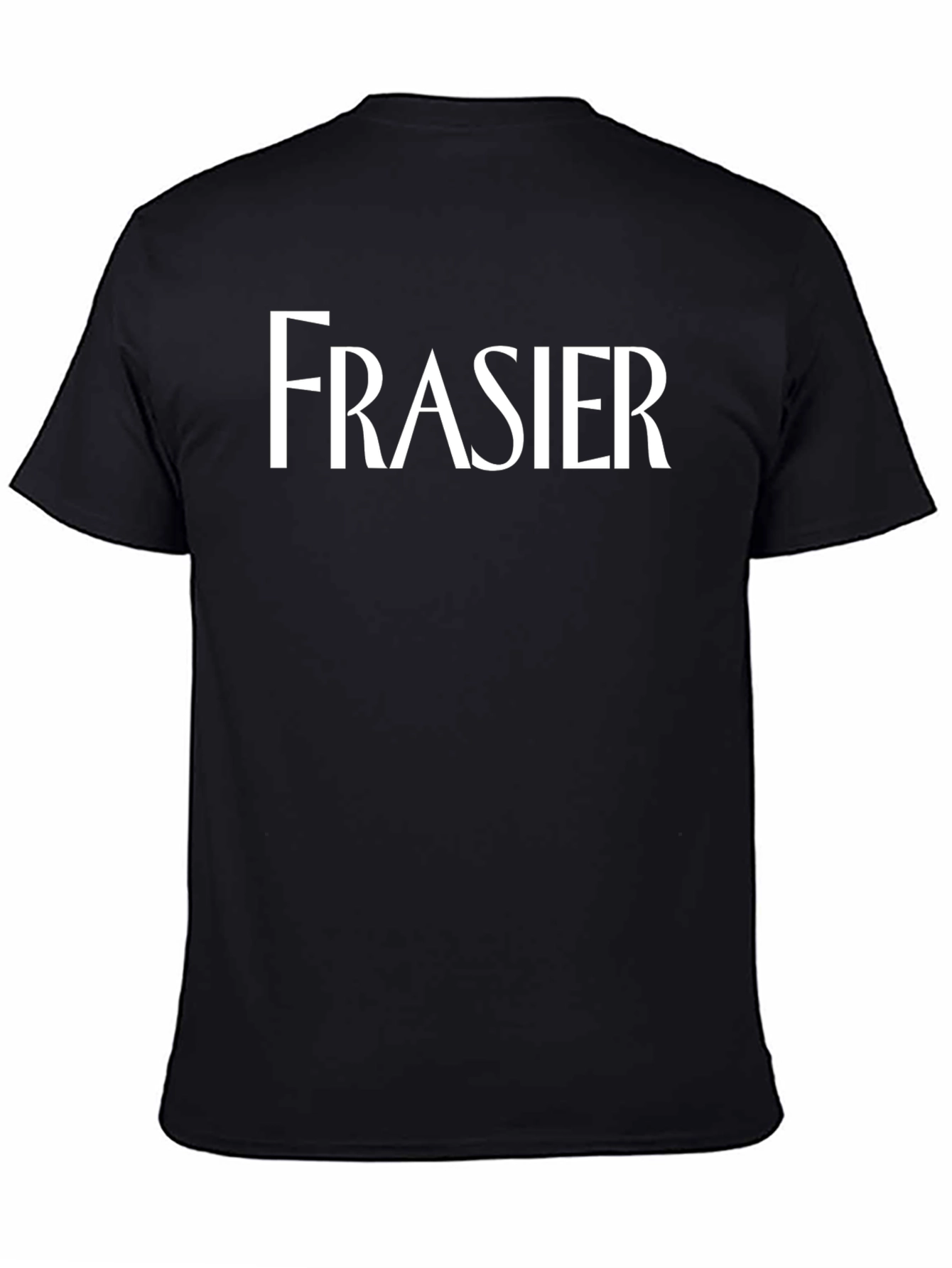 Frasier TV Show T-Shirt Black Classic Tee