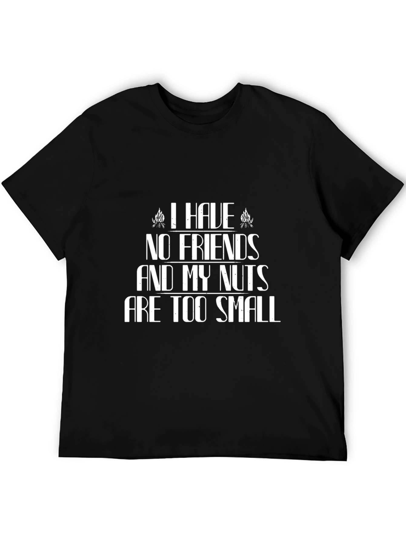 Humorous Graphic Tee: I Have No Friends...