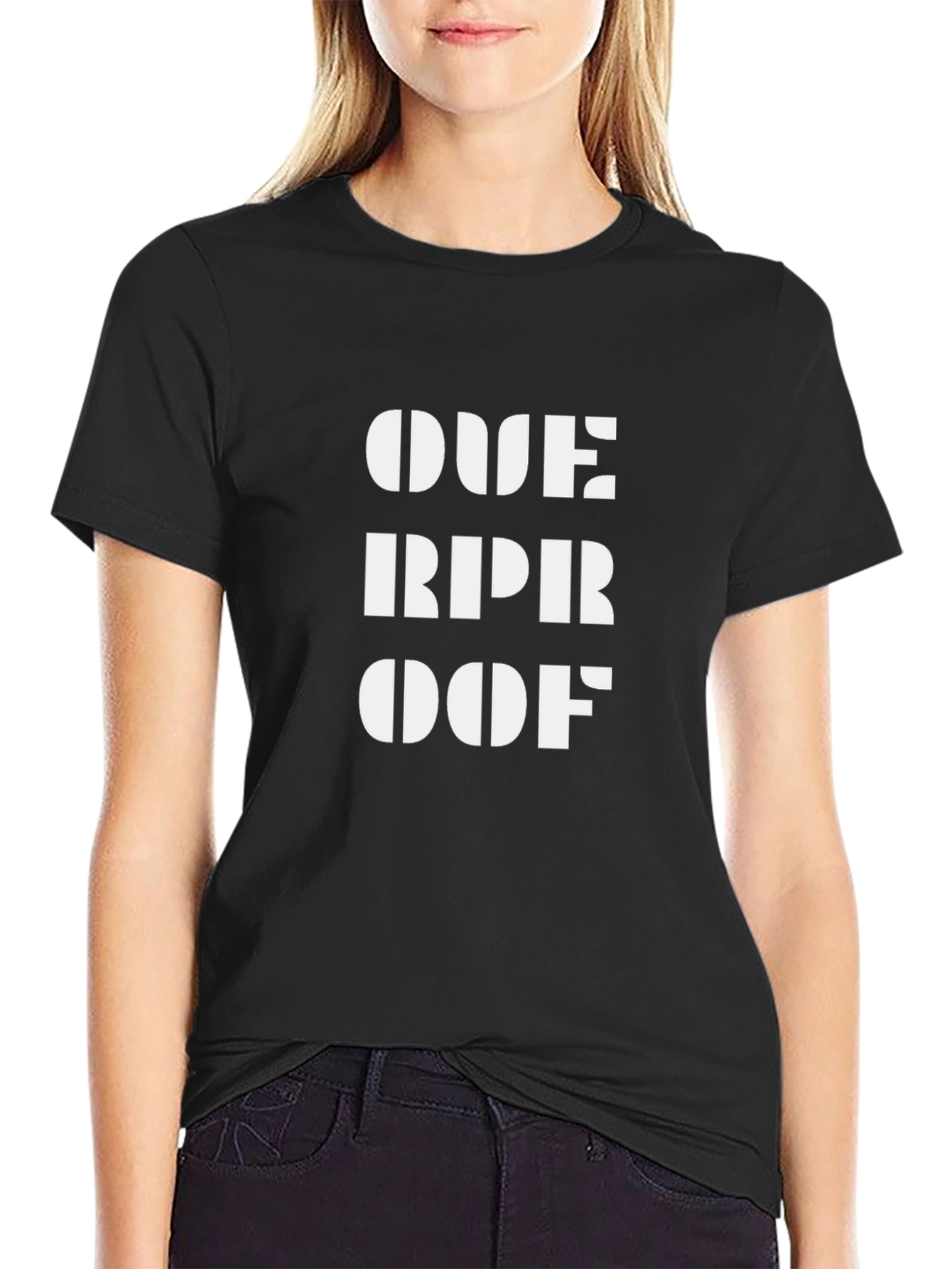 One RPR OOF Black Graphic Tee