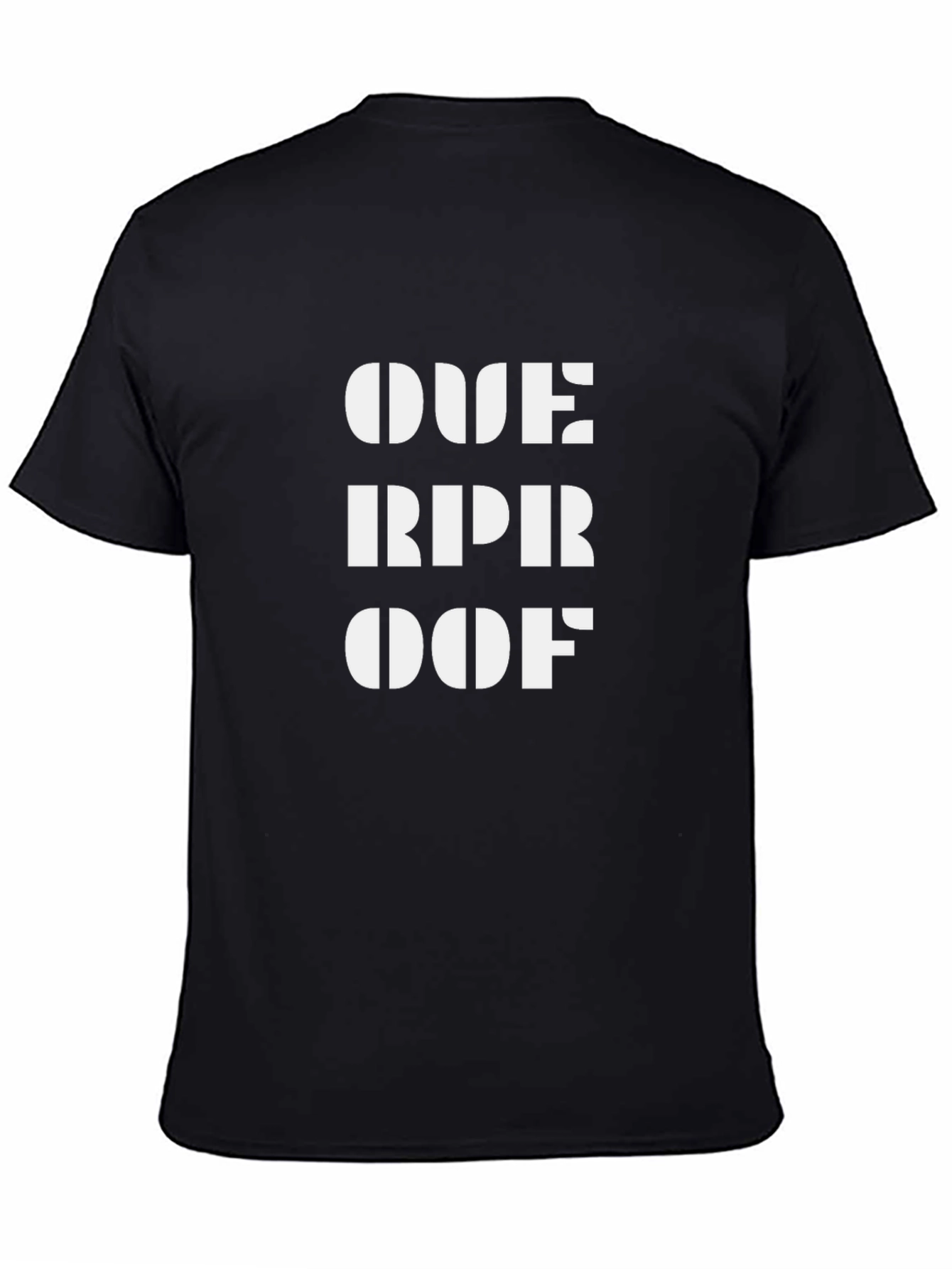 One RPR OOF Black Graphic Tee