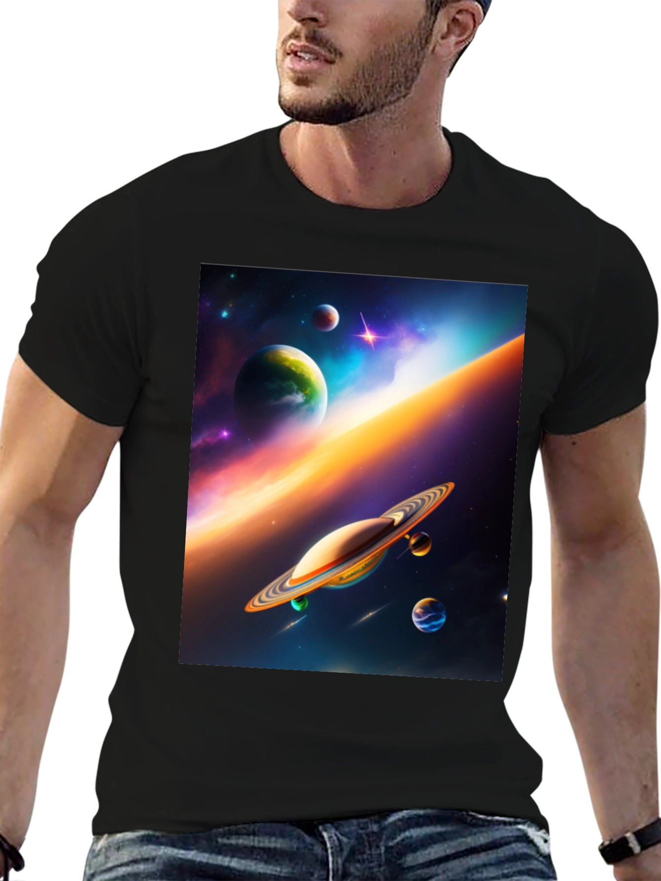 Space Skate T-Shirt: Intergalactic Style