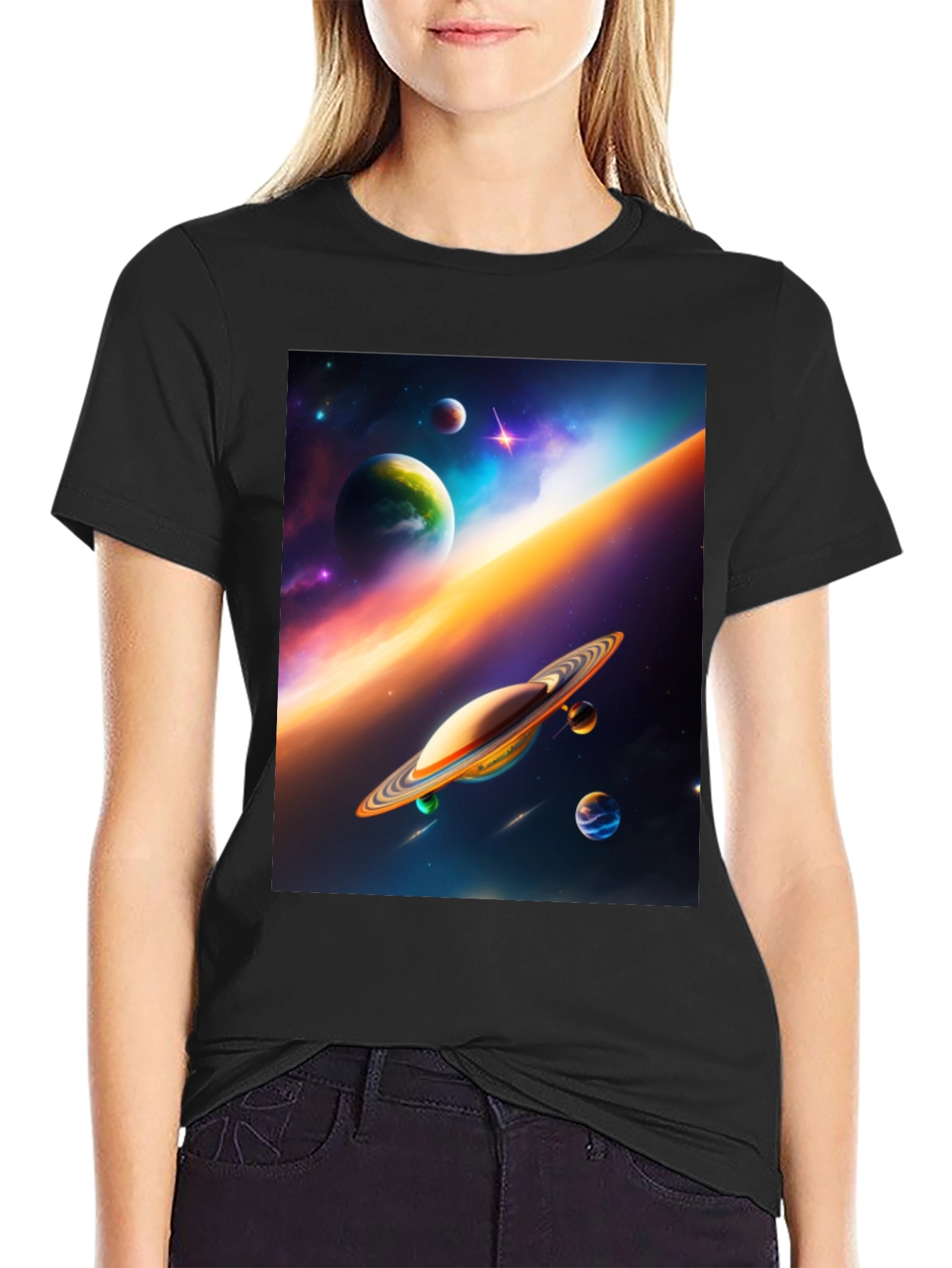 Space Skate T-Shirt: Intergalactic Style